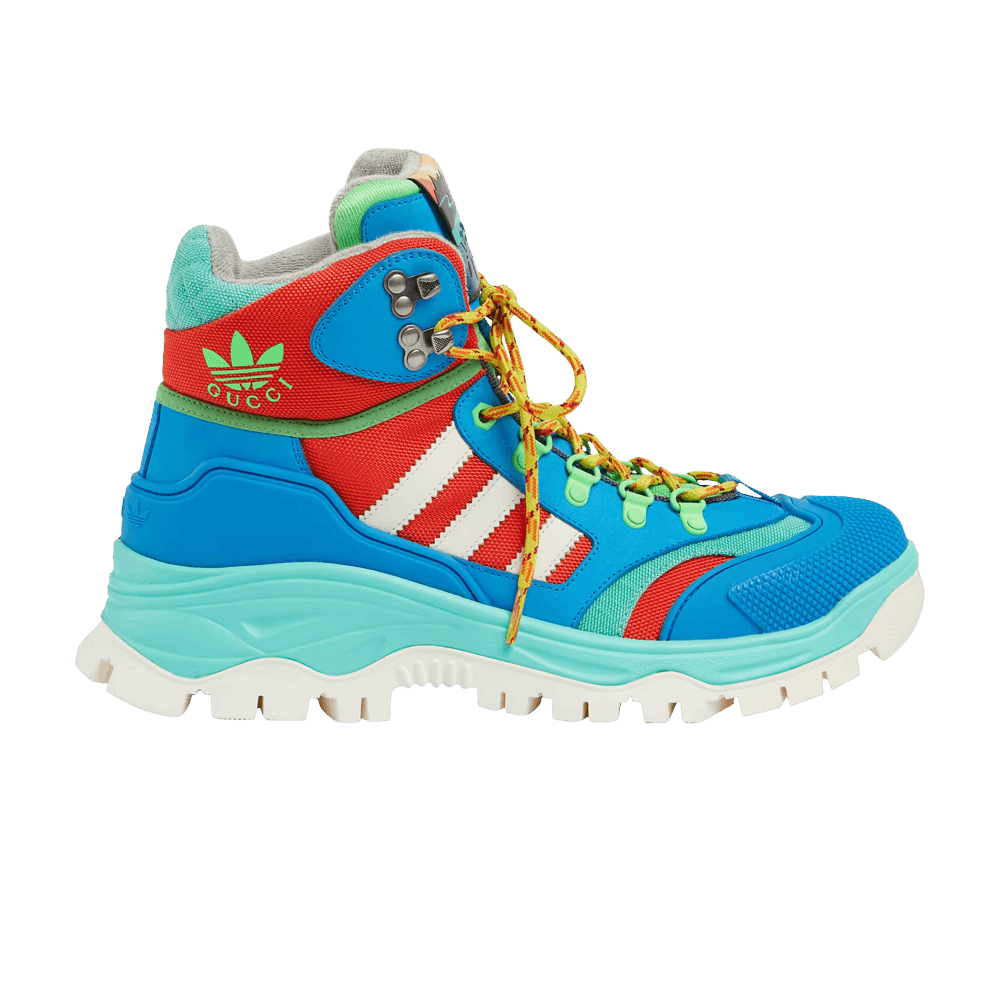 Adidas x Gucci Lace Up Boot 'Blue Red'