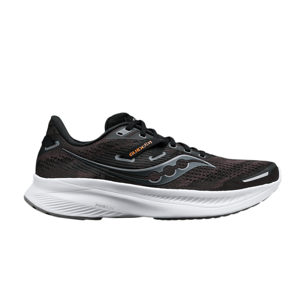 Saucony Guide 16 Wide 'Black Orange White'