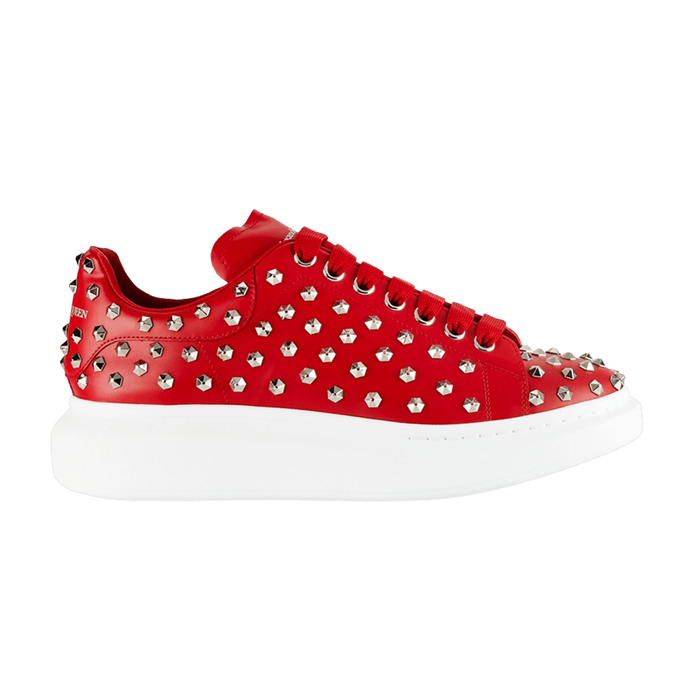 Alexander McQueen Studded Oversized Sneaker 'Red'