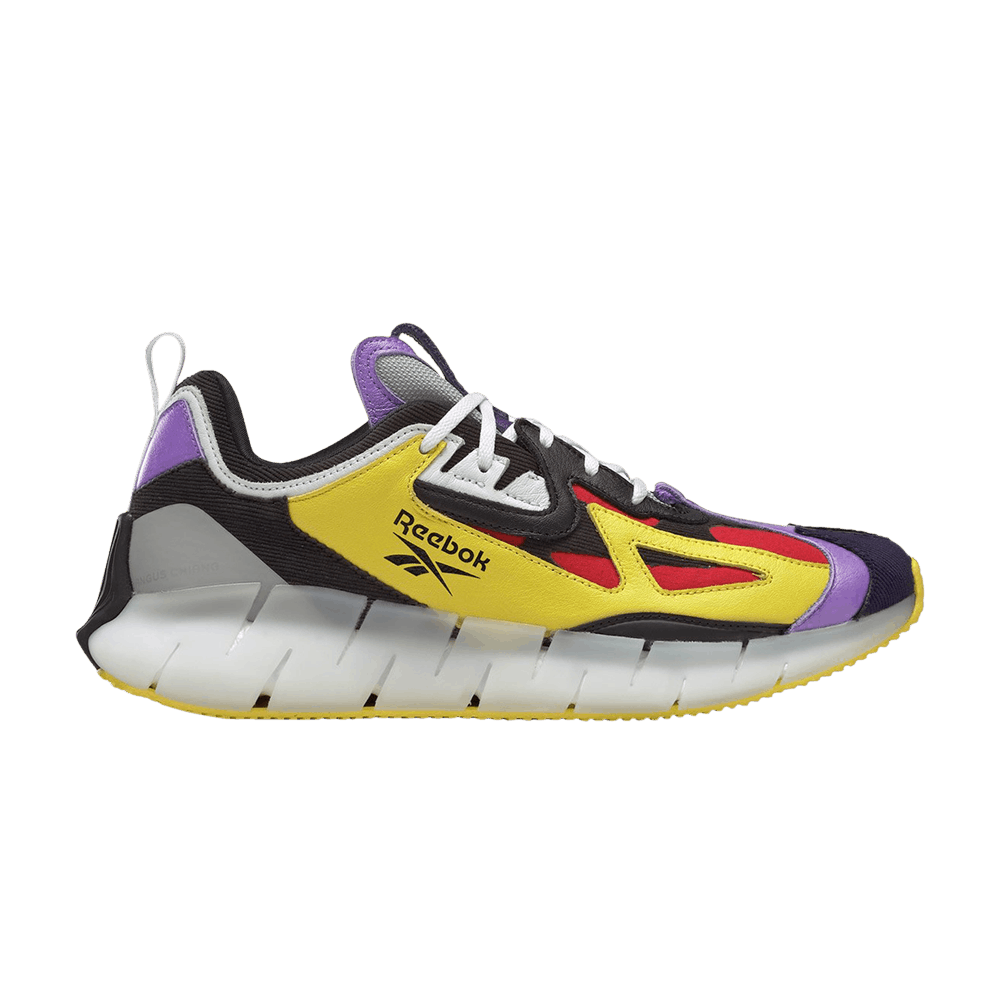 Angus Chiang x Reebok Zig Kinetica Concept Type 2 'Pigment Purple Bright Yellow'