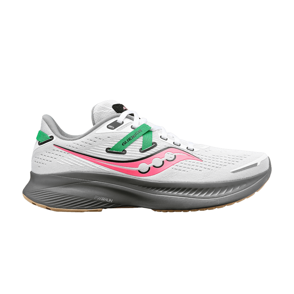 Saucony Wmns Guide 16 'White Pink Gravel'