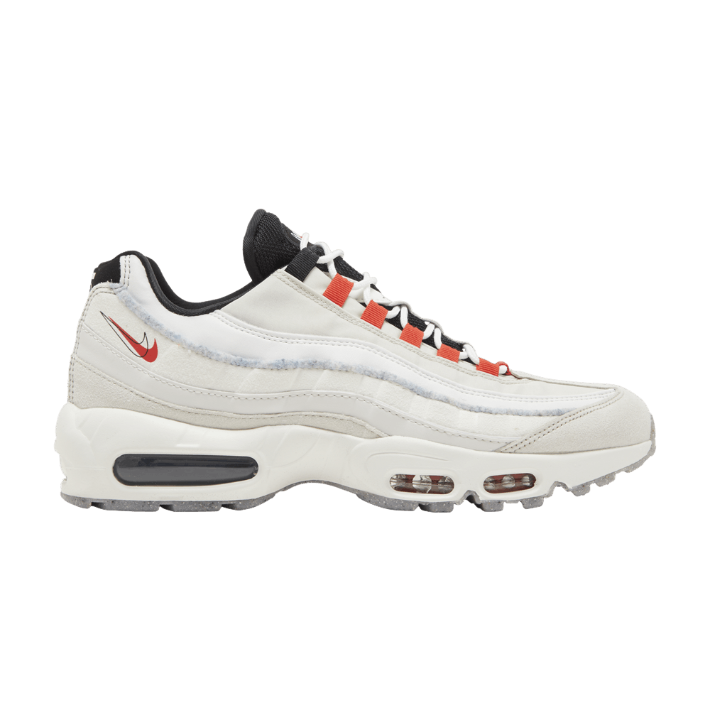 Nike Air Max 95 SE 'Double Swoosh - Light Bone Habanero Red'