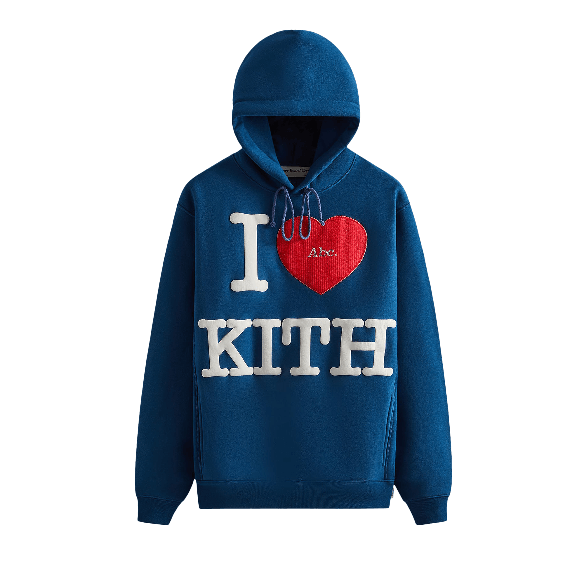 Kith For Advisory Board Crystals I Love Kith Hoodie 'Navy'
