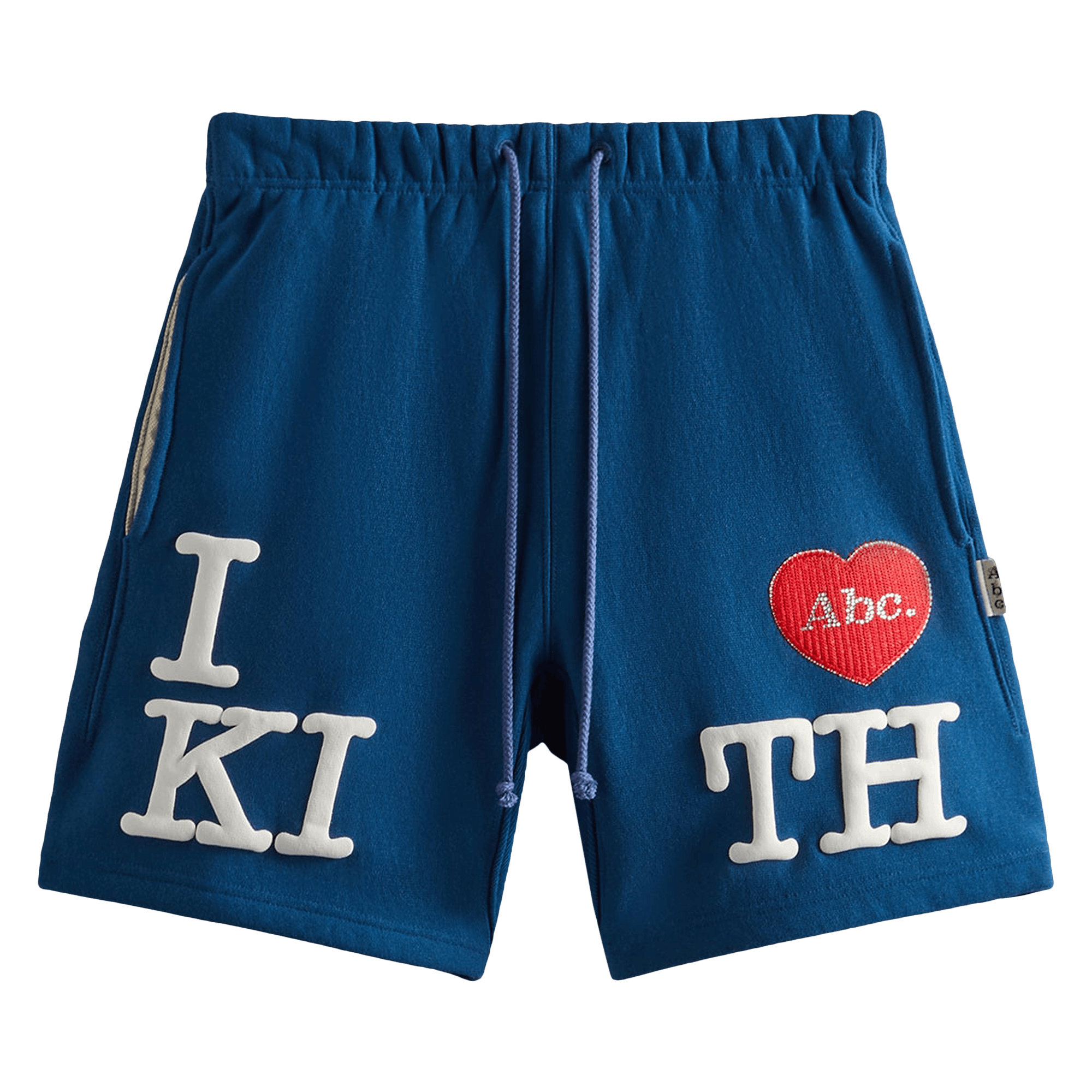 Kith For Advisory Board Crystals I Love Kith Short 'Navy'