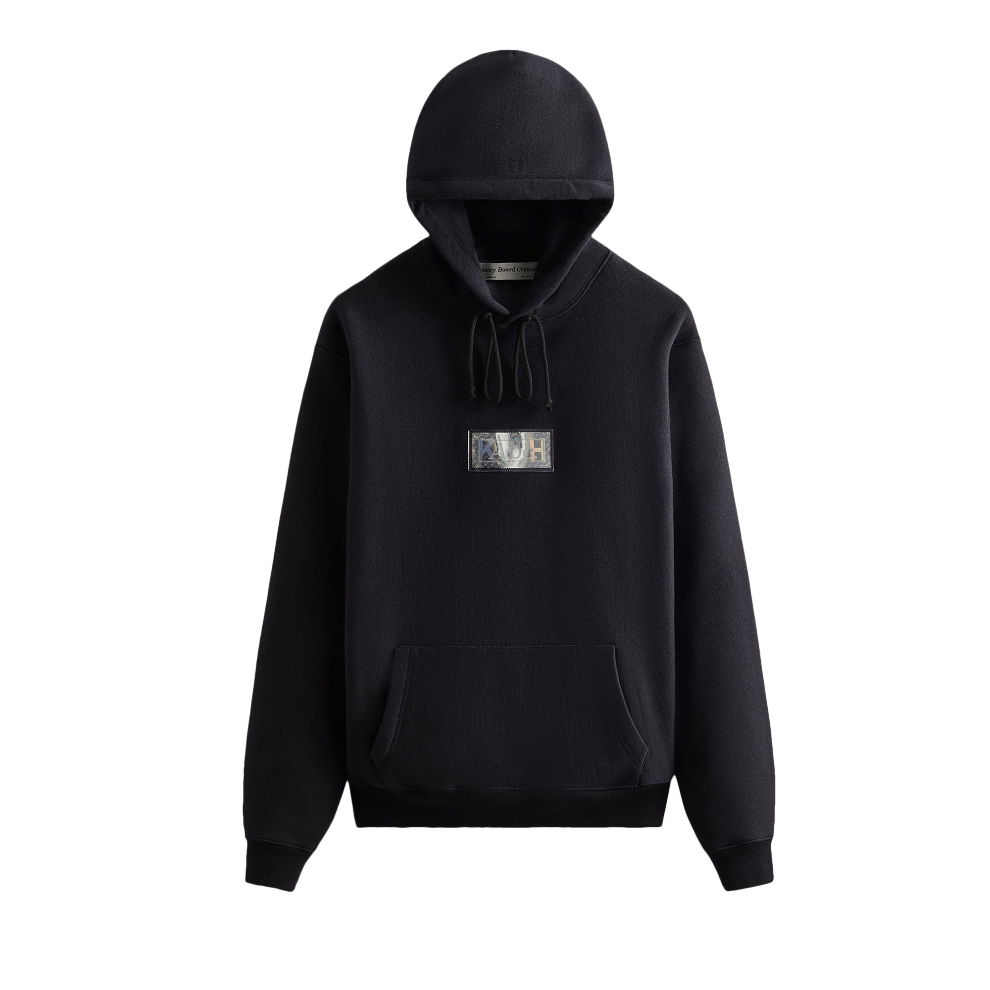 Kith For Advisory Board Crystals Hologram Classic Logo Hoodie 'Black'