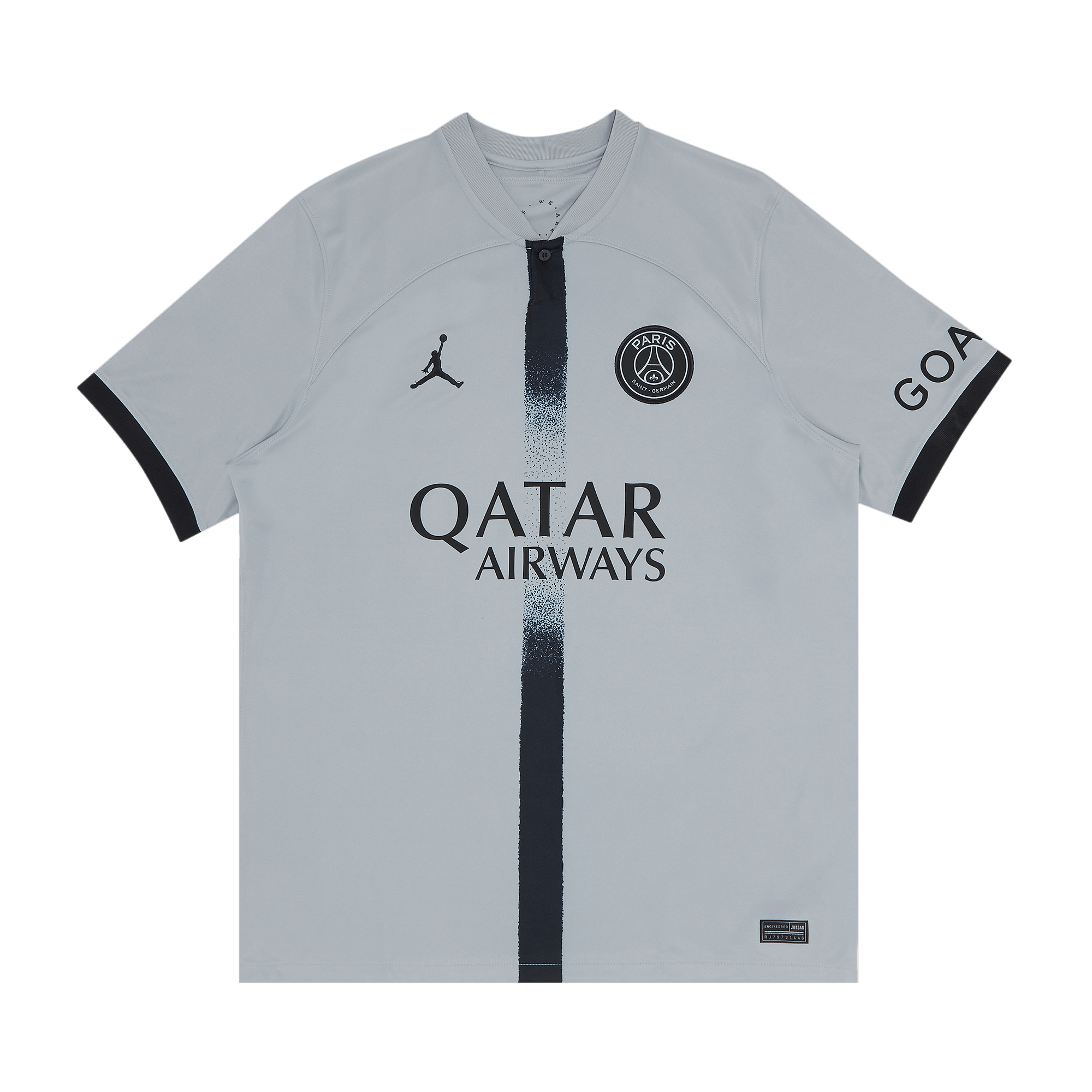 Paris Saint-Germain x Air Jordan Away Stadium Jersey 'Grey'