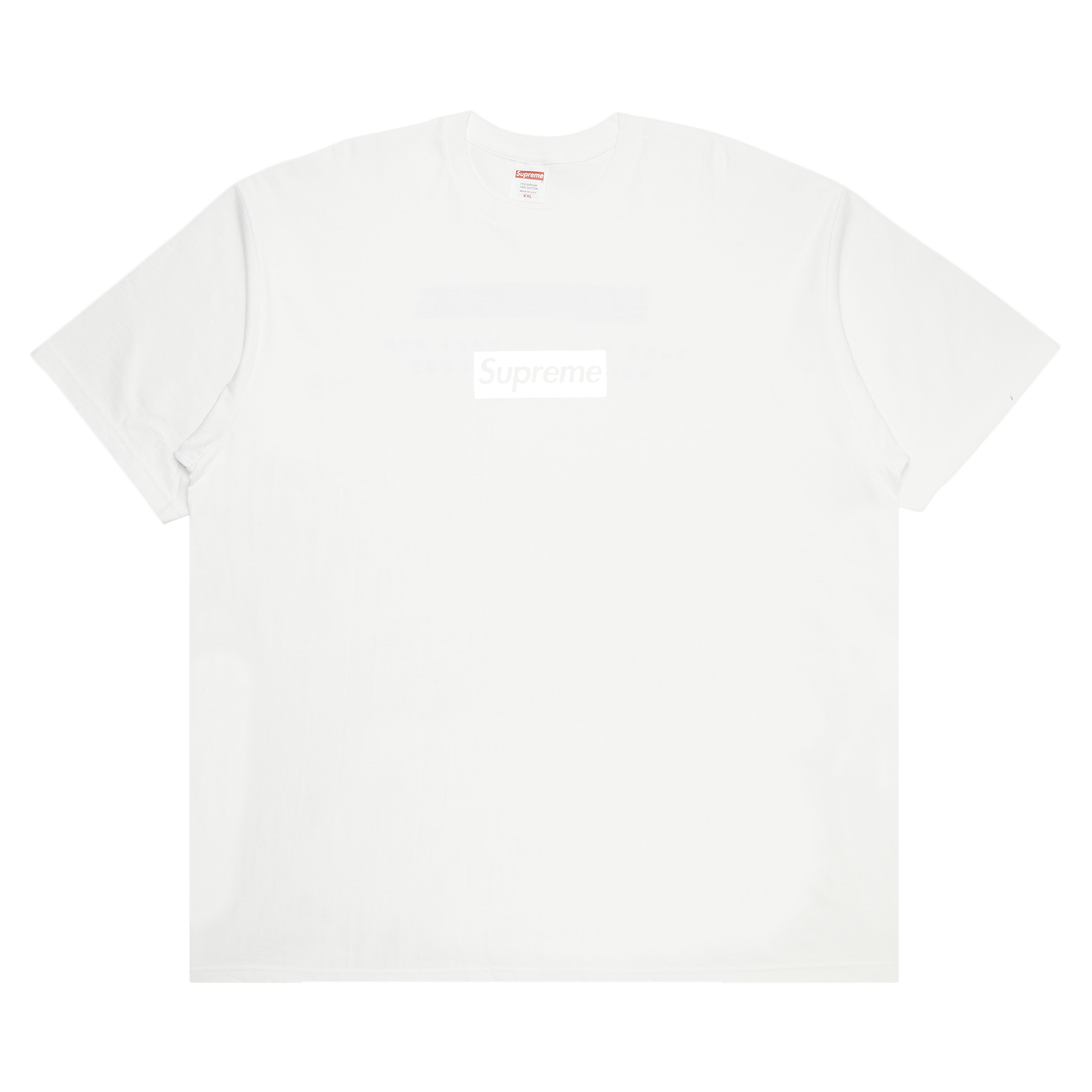 Supreme Chicago Box Logo Tee 'White'