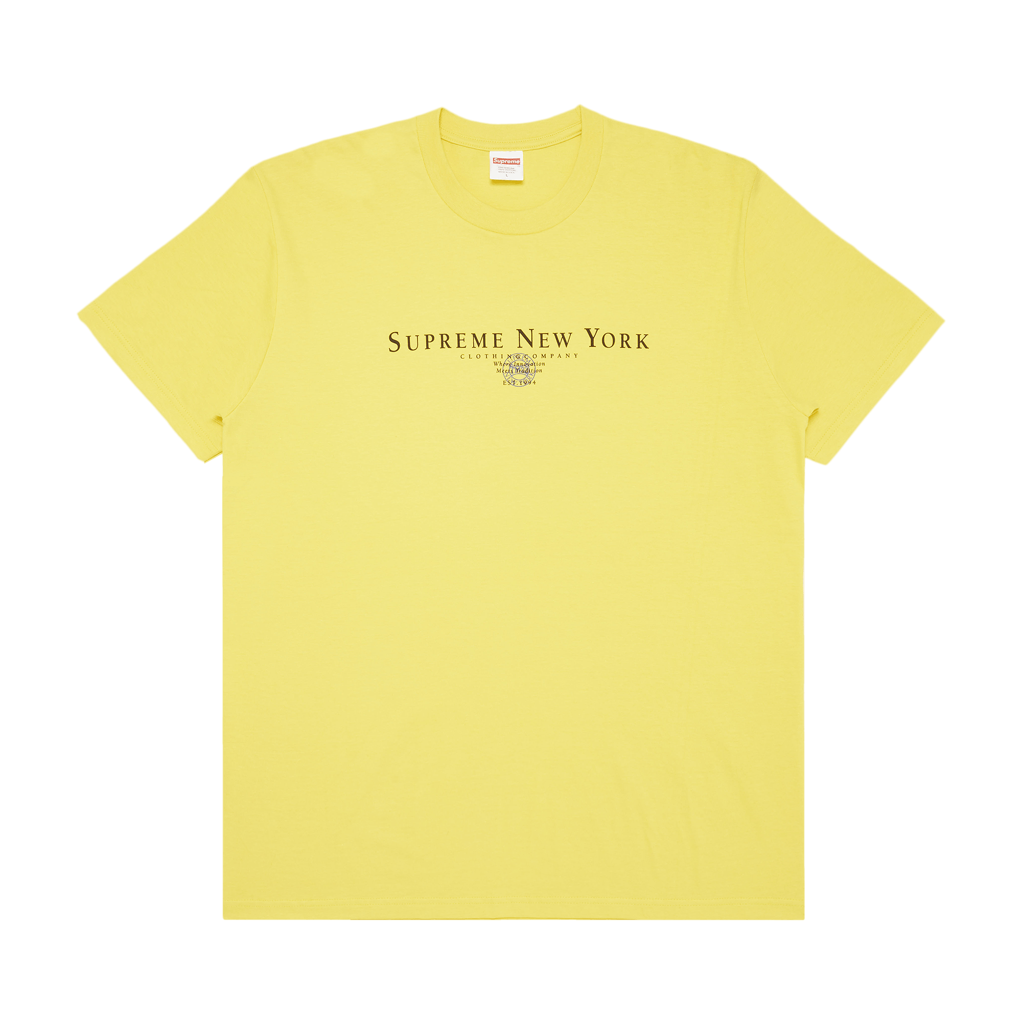 Supreme Tradition Tee 'Yellow'