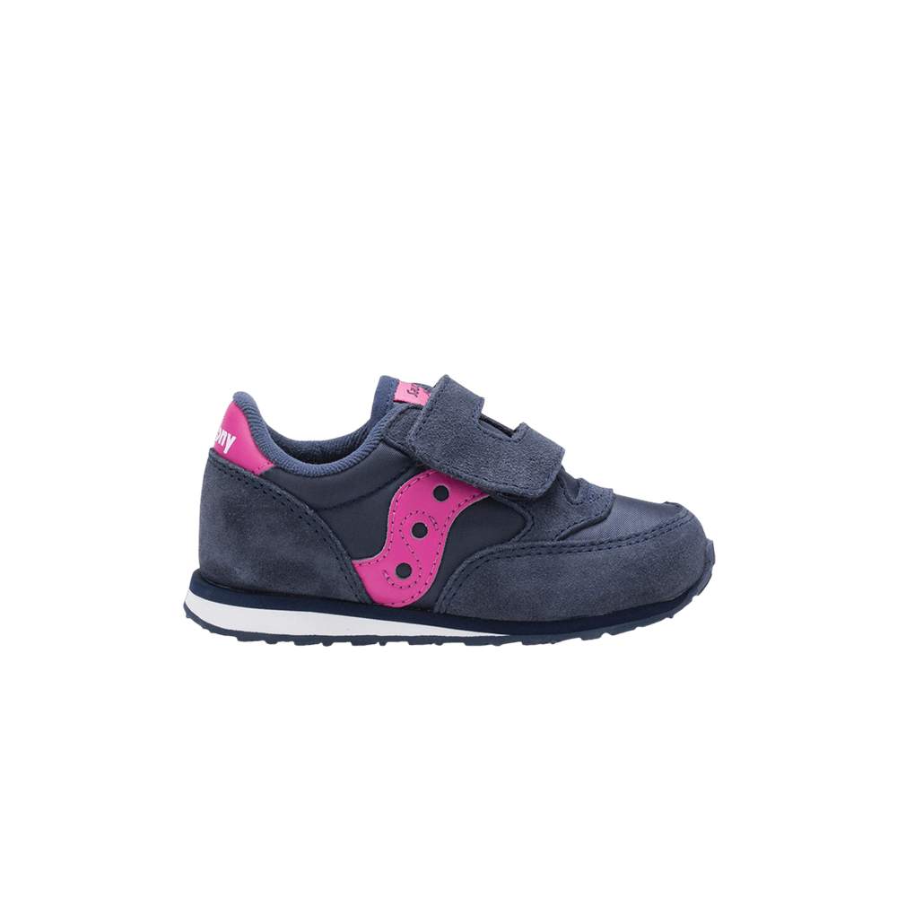 Saucony Jazz Hook & Loop Little Kid 'Navy Pink'