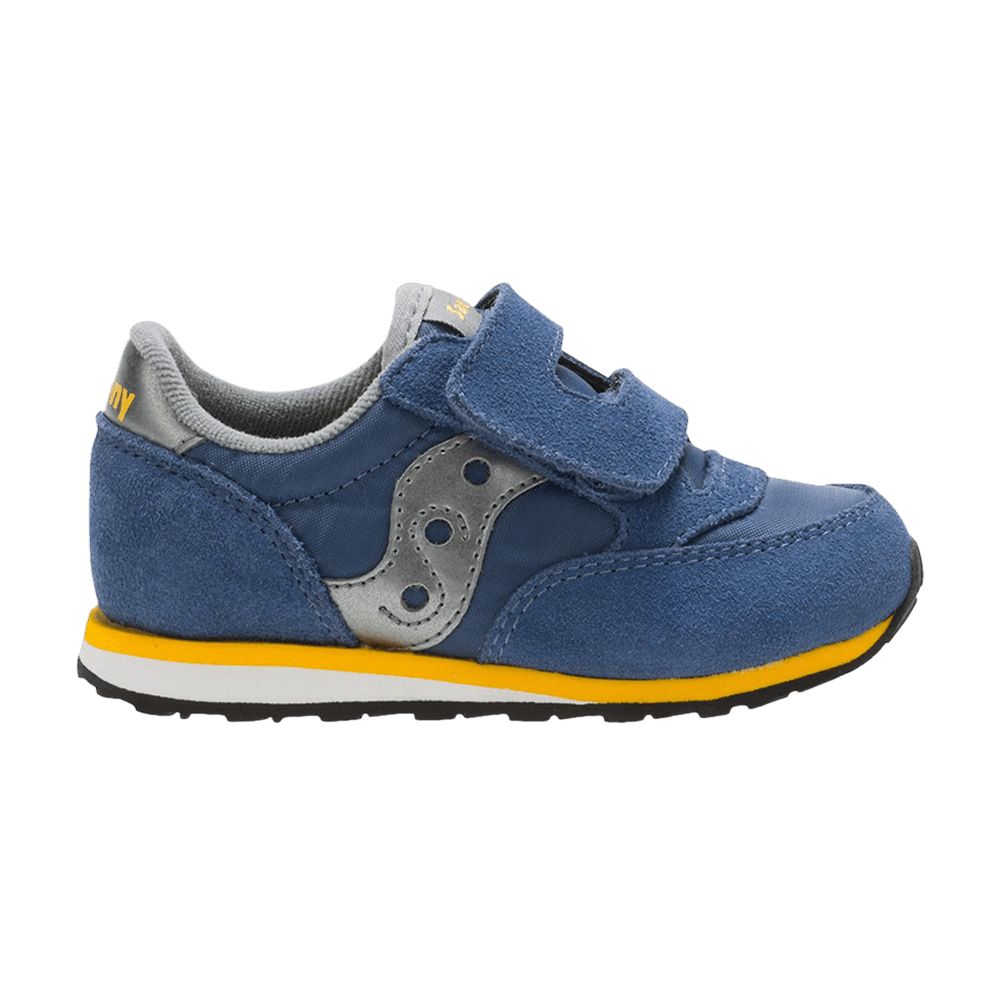 Saucony Jazz Hook & Loop Big Kid 'Blue Yellow'