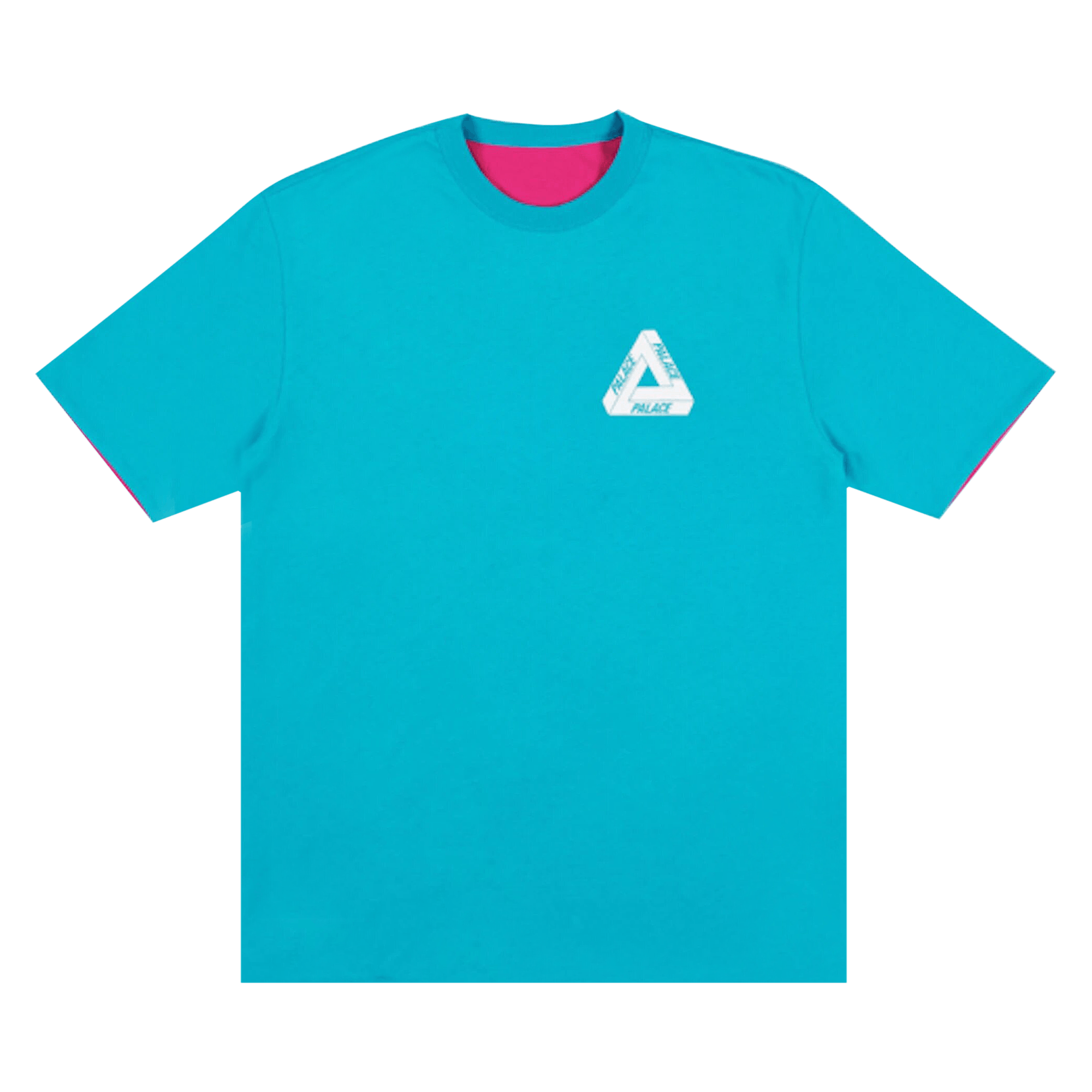 Palace Reverso T-Shirt 'Teal/Magenta'