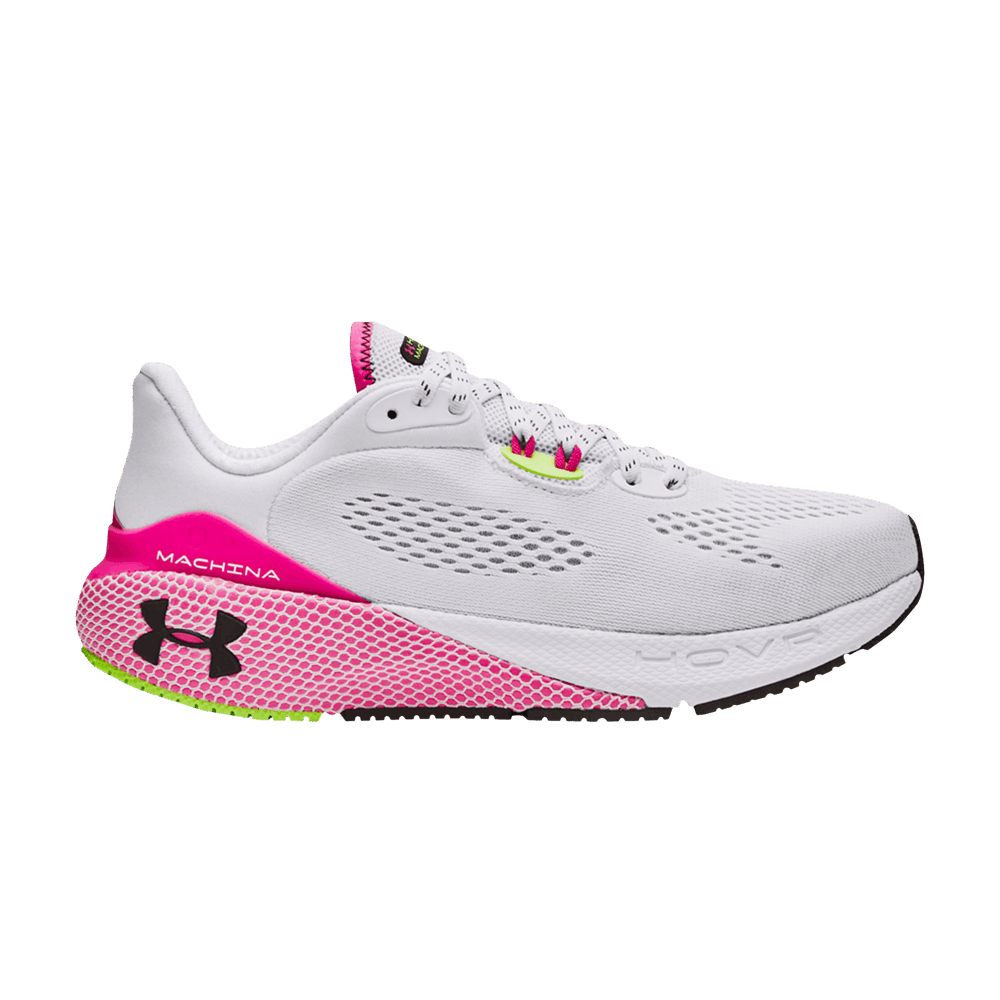 Pre-owned Under Armour Wmns Hovr Machina 3 Cn 'white Rebel Pink'