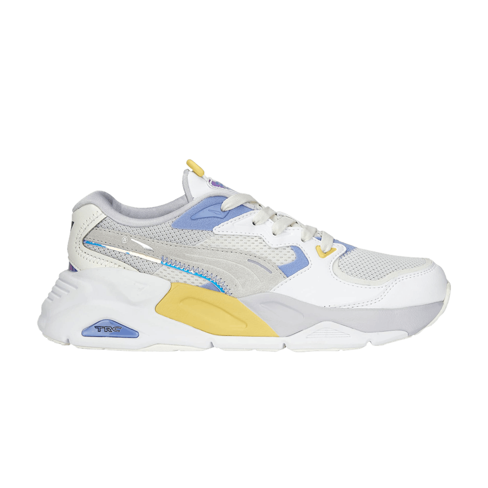 Pre-owned Puma Wmns Trc Mira Dimensions 'white Lilac Yellow'