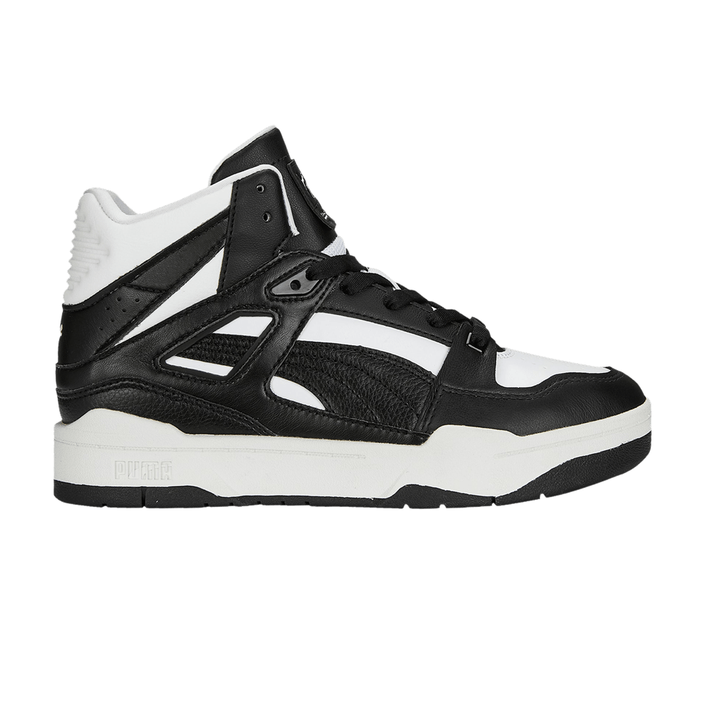 Pre-owned Puma Wmns Slipstream High 'runway' In Black