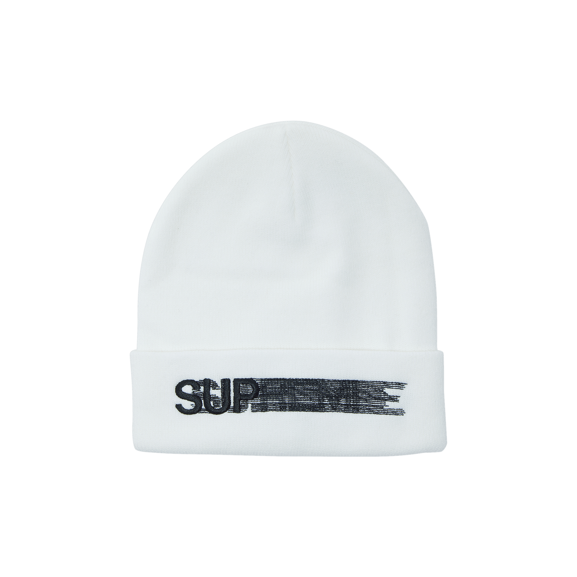 Supreme Motion Logo Beanie 'White'