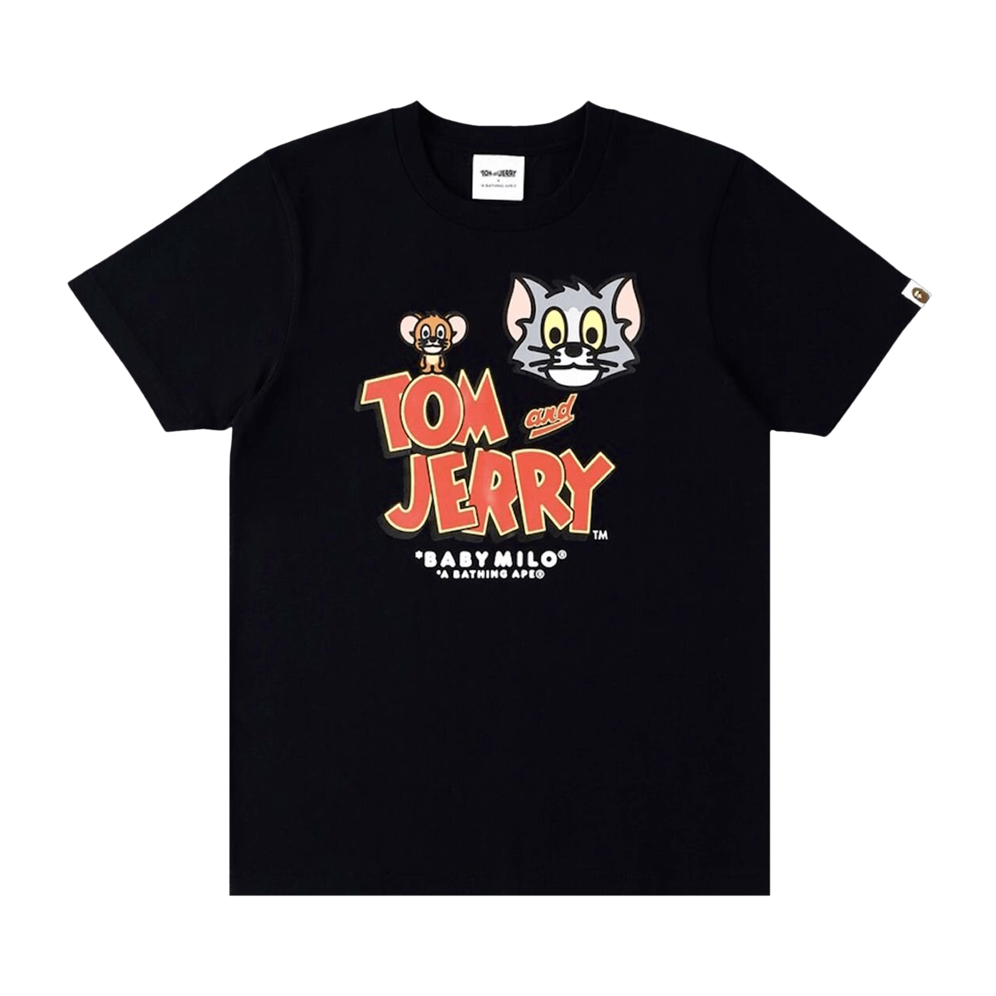 BAPE x Tom & Jerry Baby Milo 1 T-Shirt 'Black'