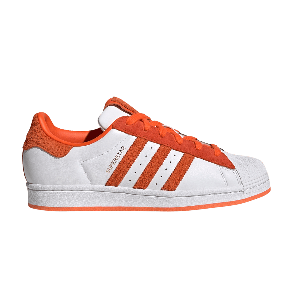 Adidas Wmns Superstar 'White Semi Orange'