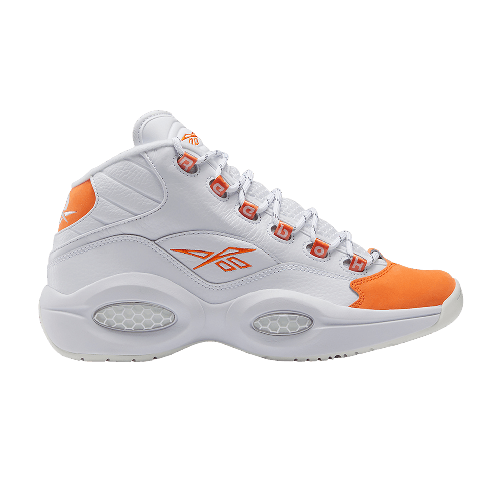 Reebok Question Mid Orange Toe