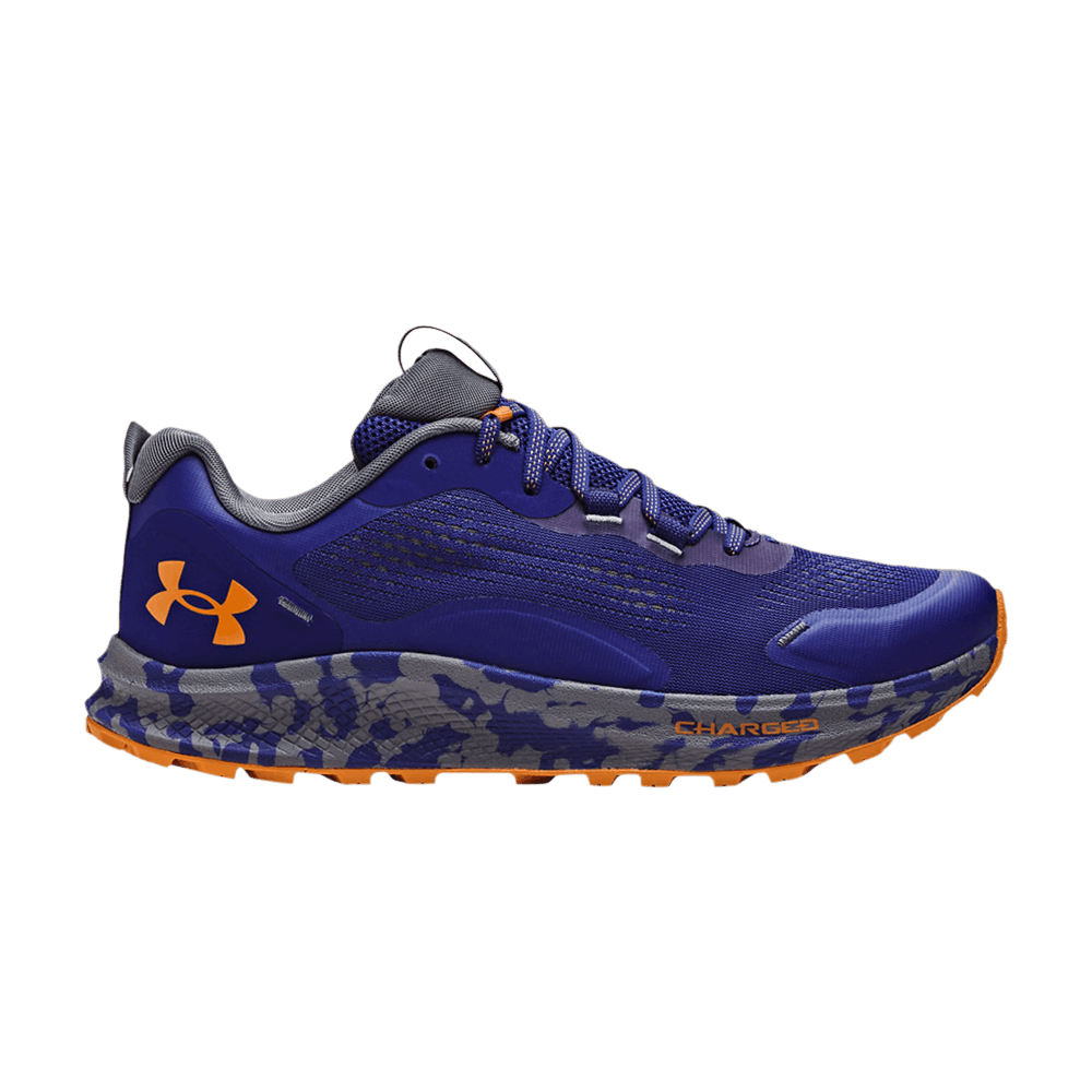Pre-owned Under Armour Charged Bandit Trail 2 'sonar Blue Orange'
