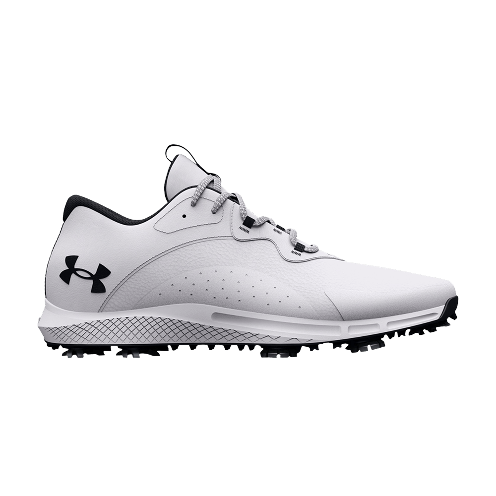 Pre-owned Under Armour Charged Draw 2 Golf Wide 'white Black'