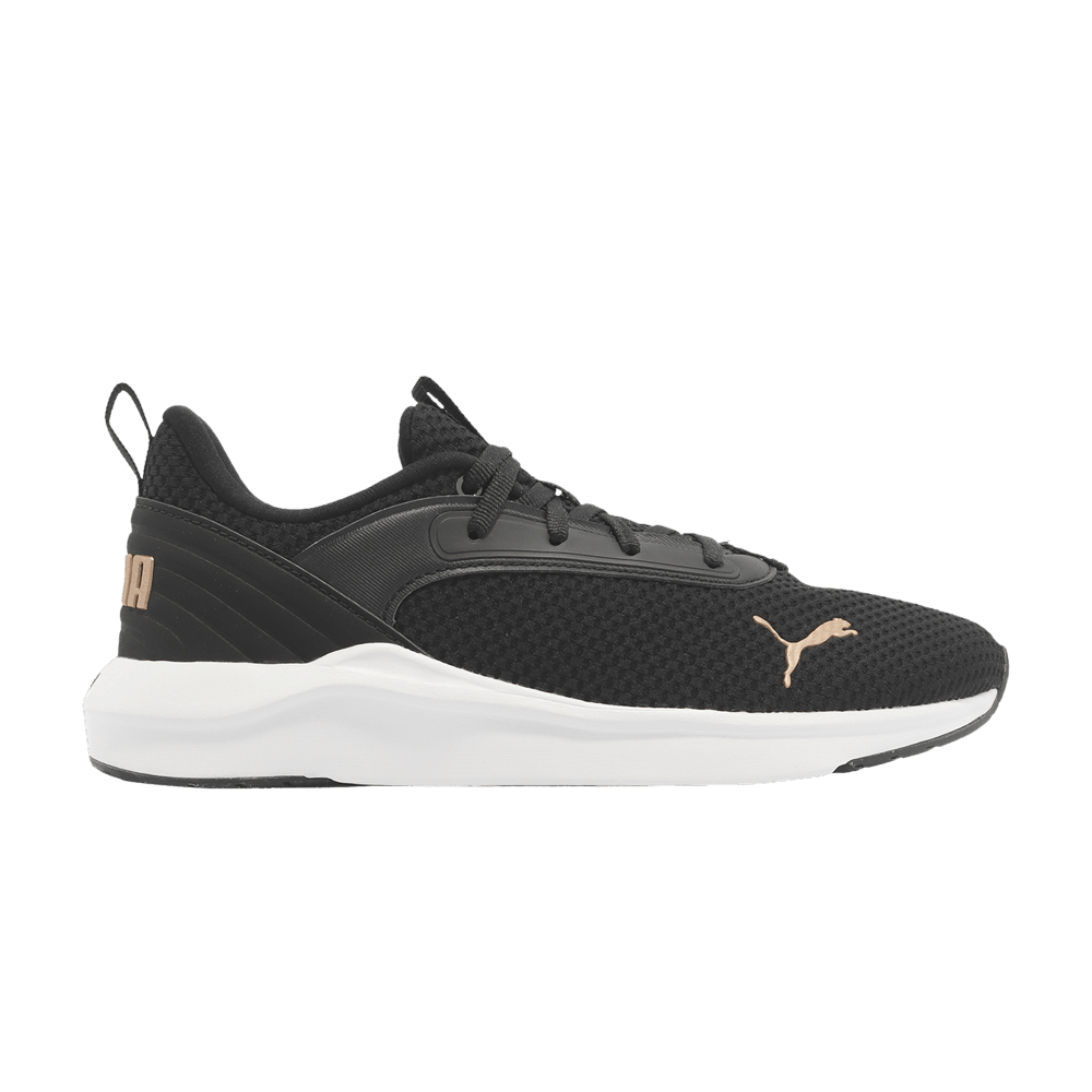 Pre-owned Puma Wmns Softride Flair 'black Gold'