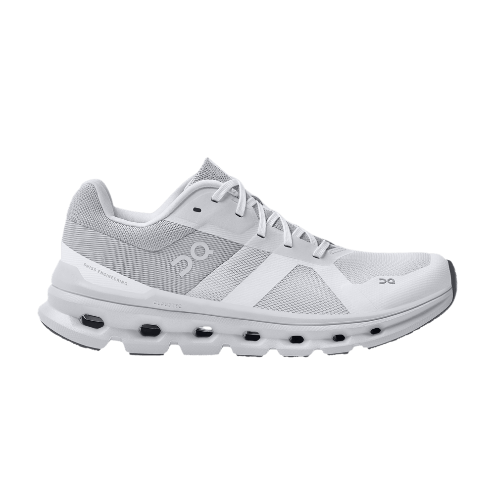 Pre-owned On Wmns Cloudrunner Wide 'white Frost'