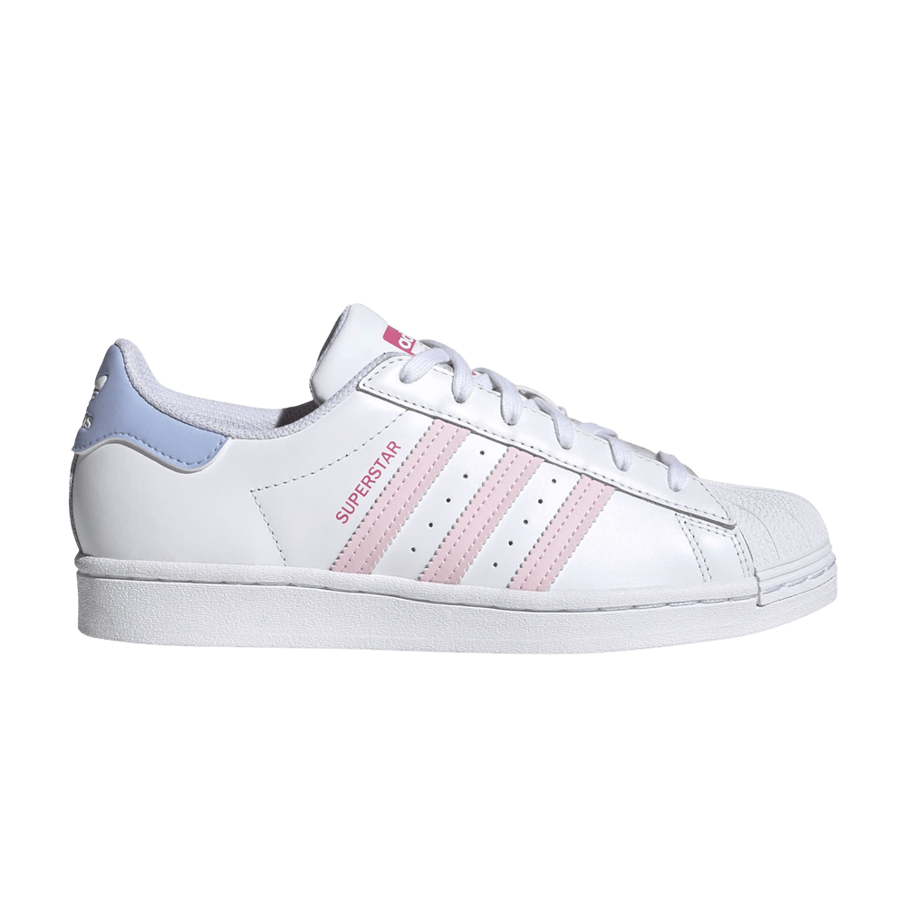 Adidas Wmns Superstar 'White Pink Blue'