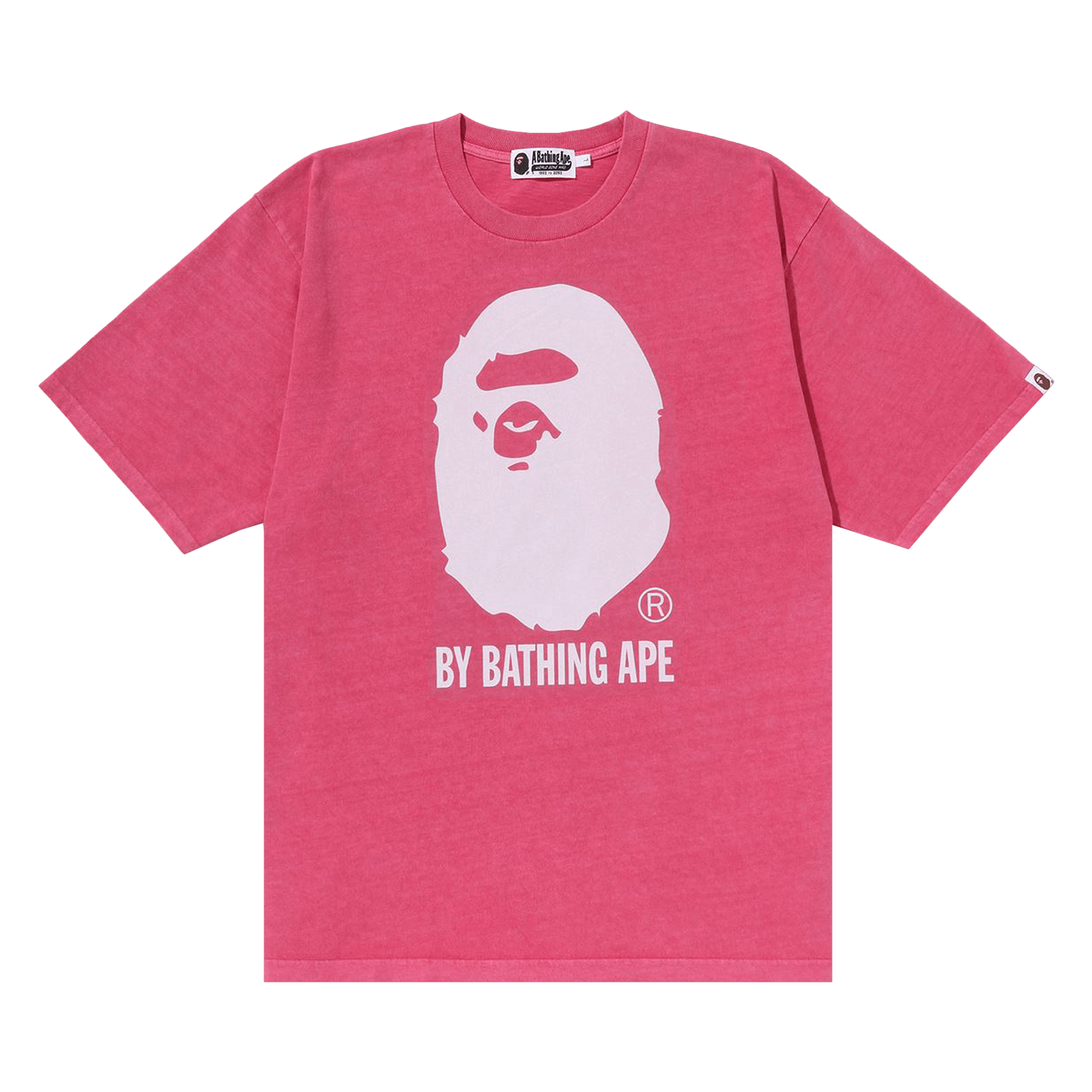 BAPE Overdye By Bathing Ape Relaxed Tee 'Pink'