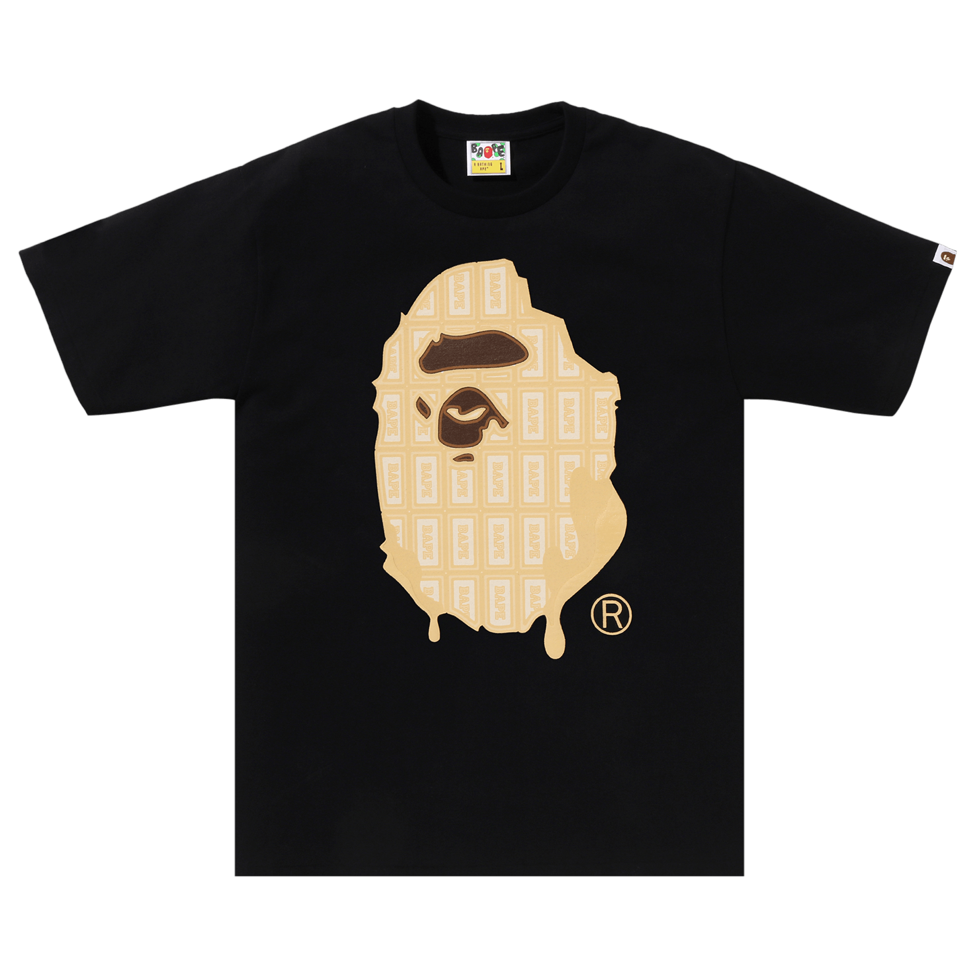 BAPE Valentine Chocolate Ape Head Tee 'Black'