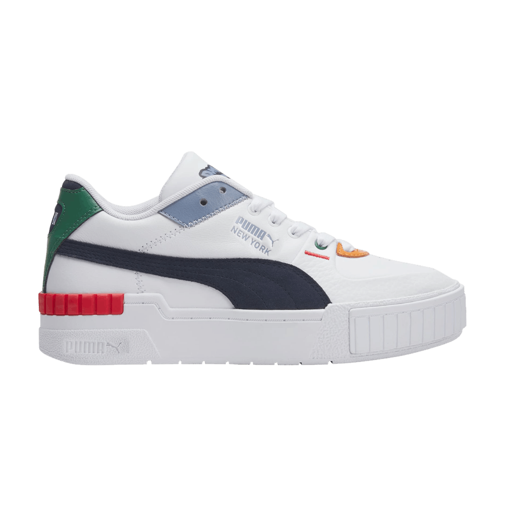 Pre-owned Puma Wmns Cali Sport 'nyc Flagship' In White