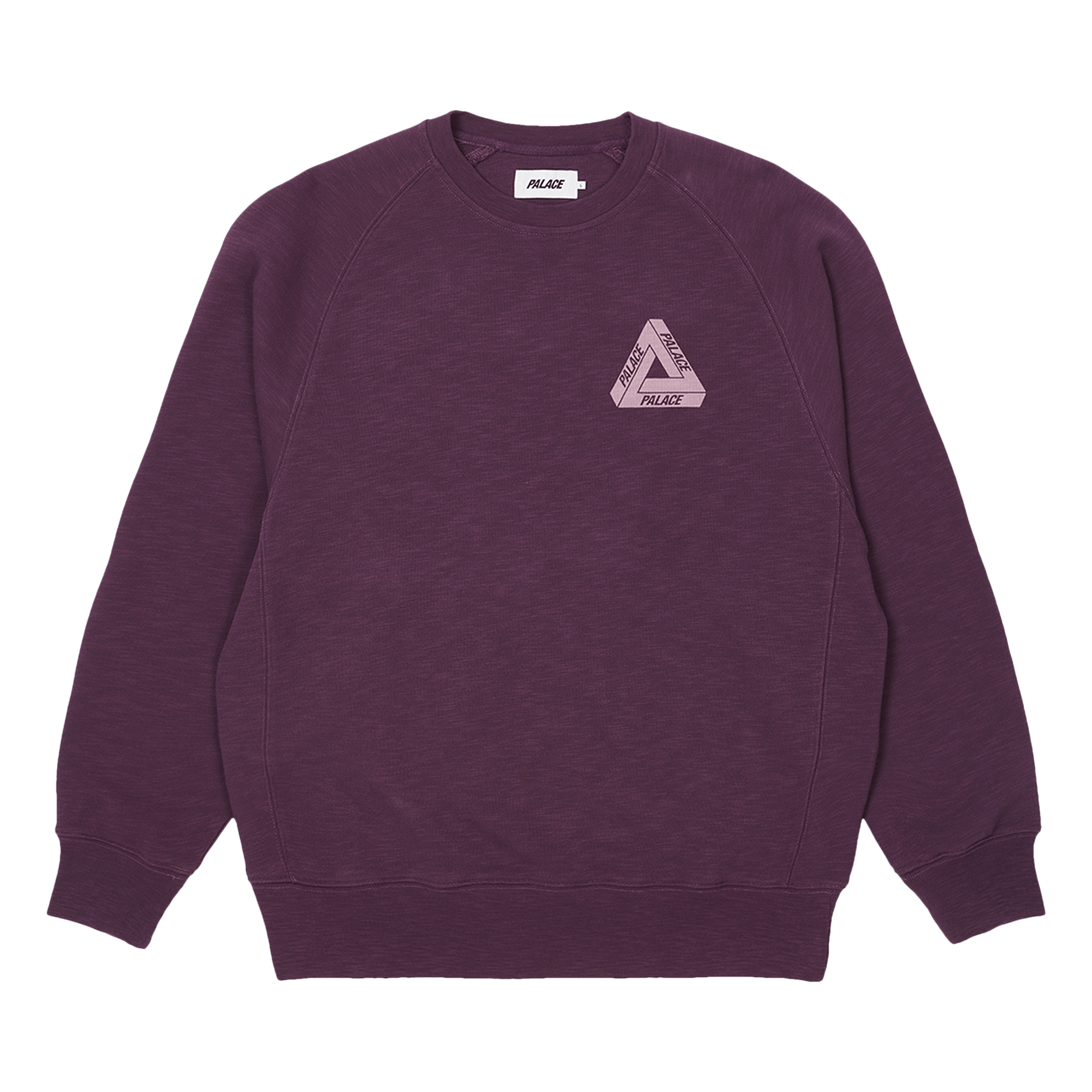 Palace Tri-Ferg Slub Crew 'Purple'