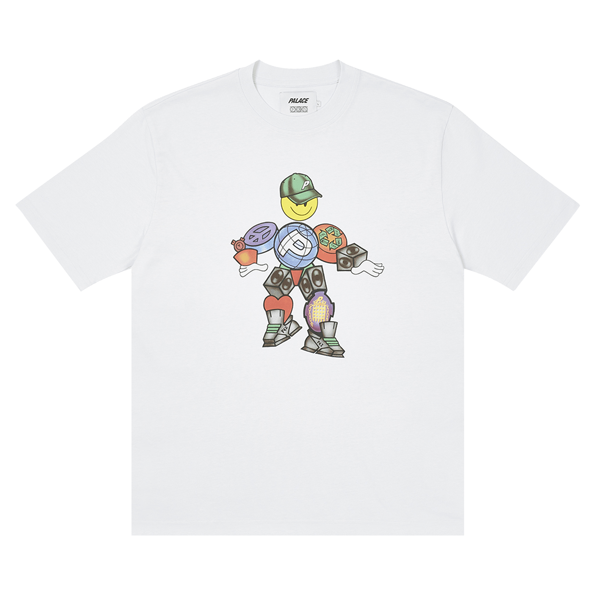 Palace x Pez Pezman T-Shirt 'White'