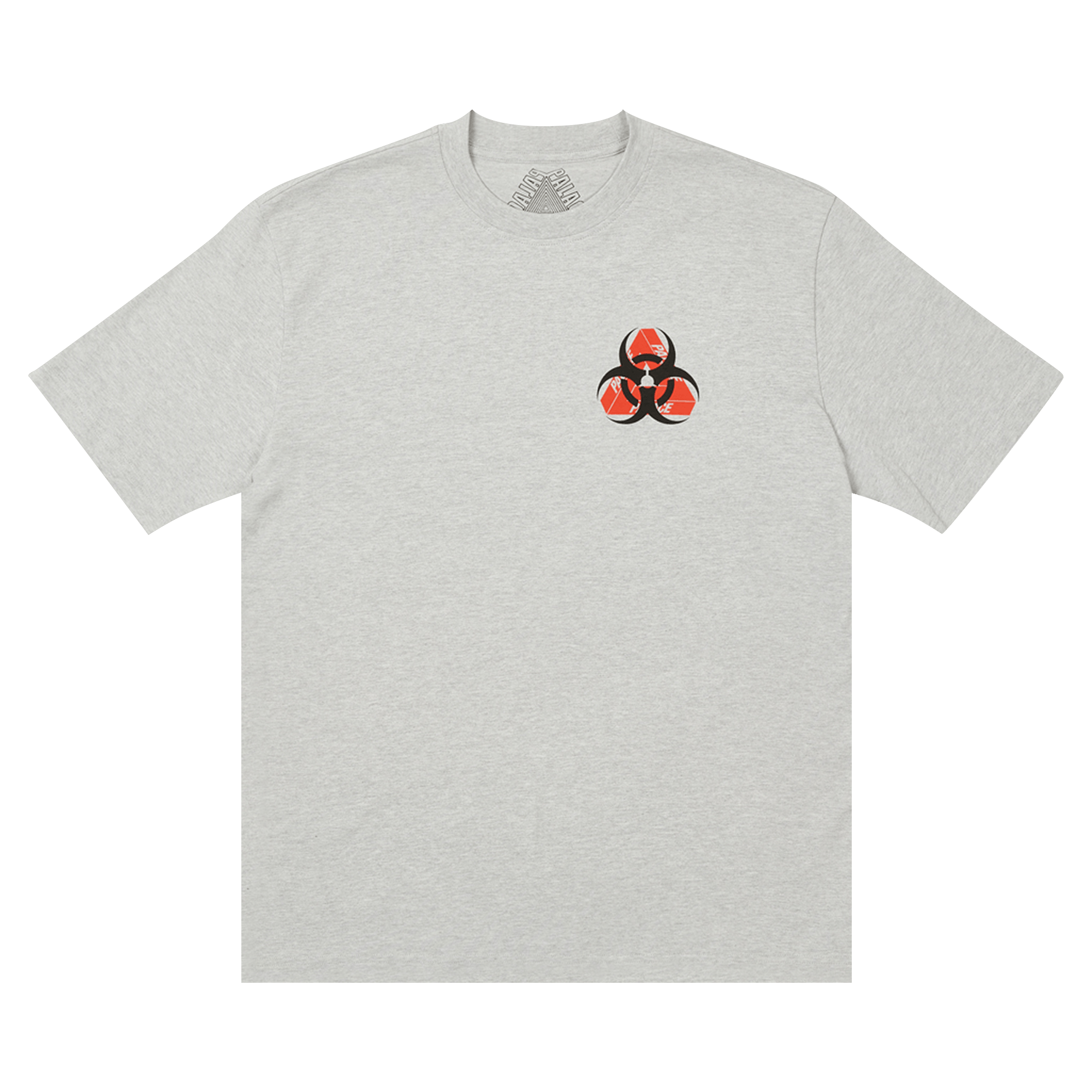 Palace Bio Hazard T-Shirt 'Grey Marl'