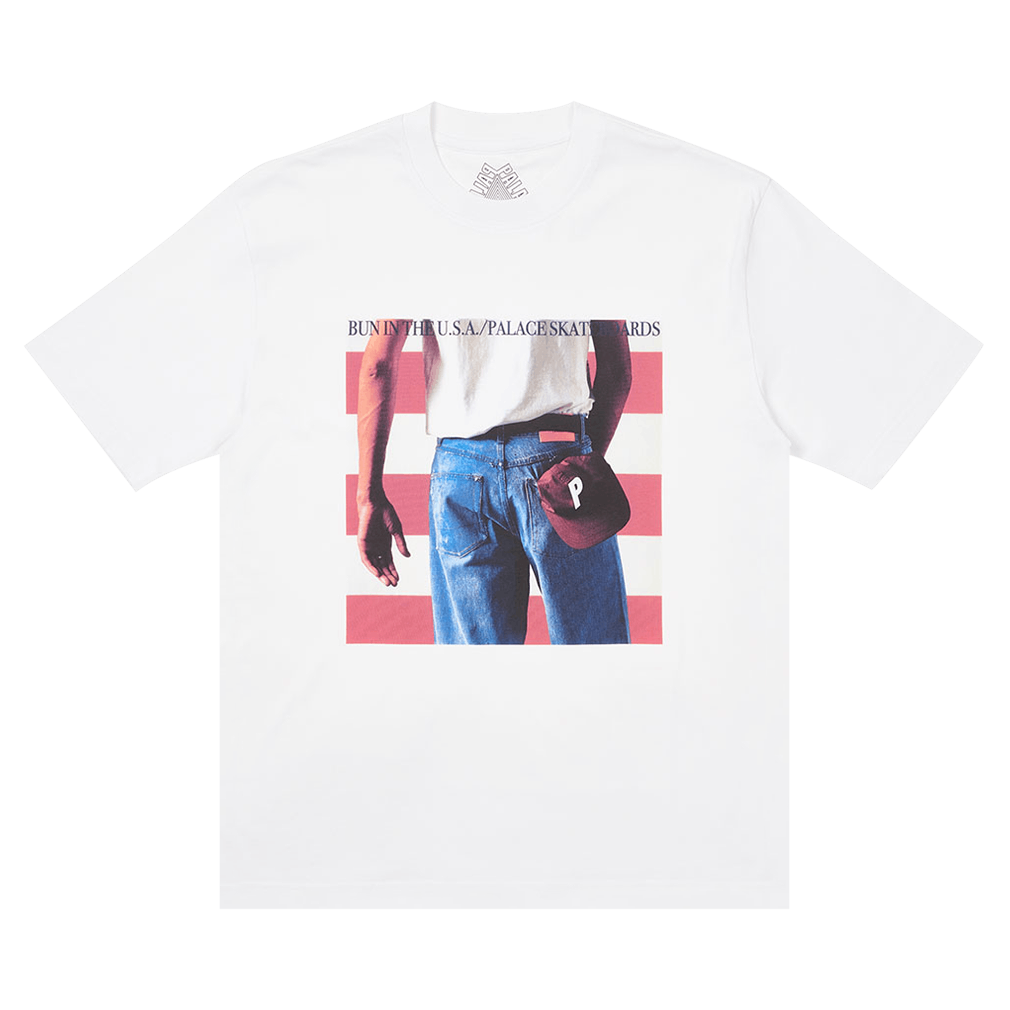 Palace Born To Bun T-Shirt 'White'