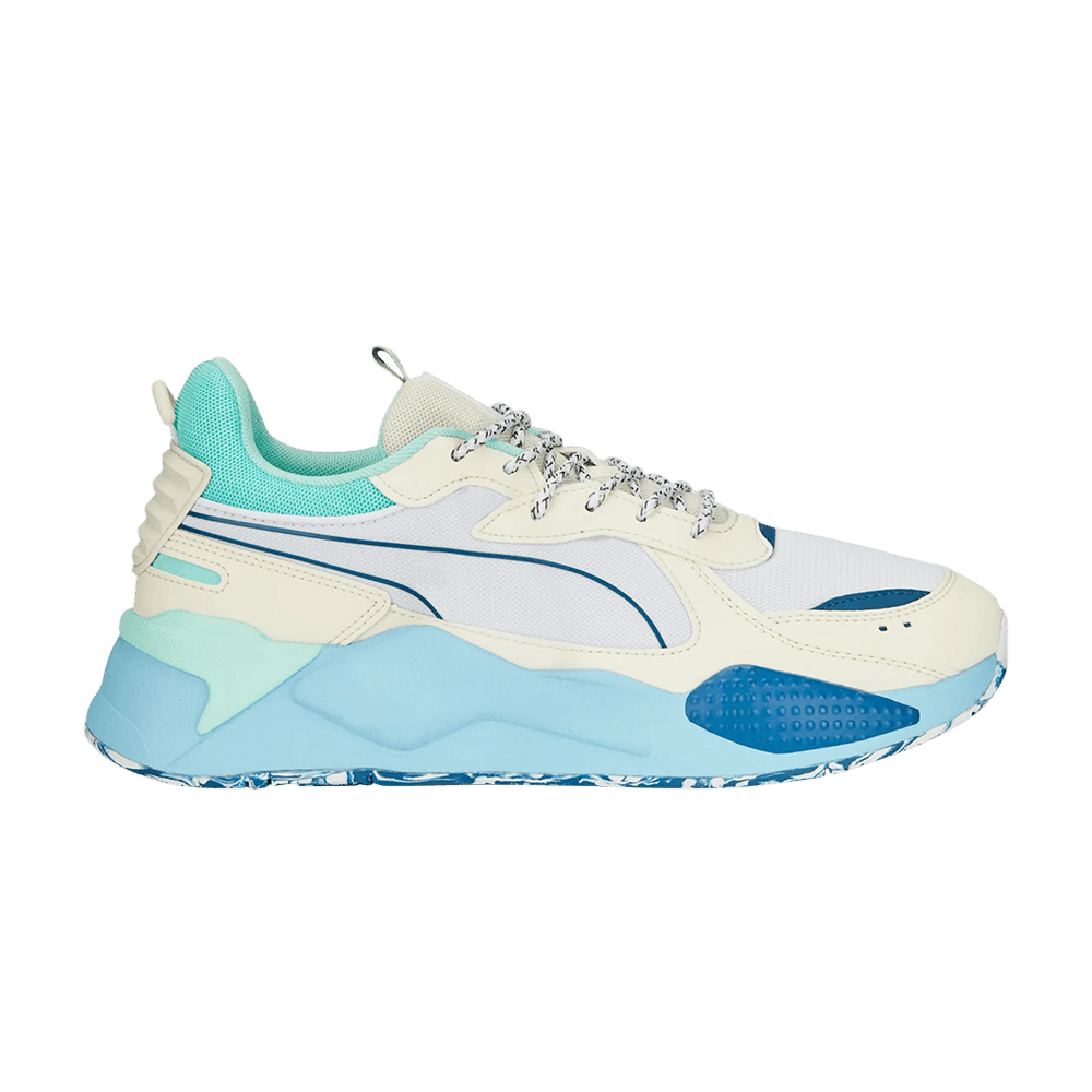 Pre-owned Puma Final Fantasy 14 X Rs-x 'light' In Cream