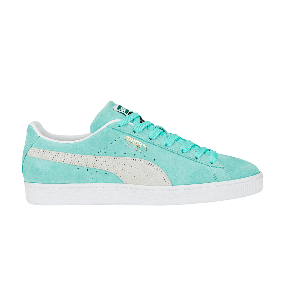 Pre-owned Puma Suede Classic 21 'mint' In Green