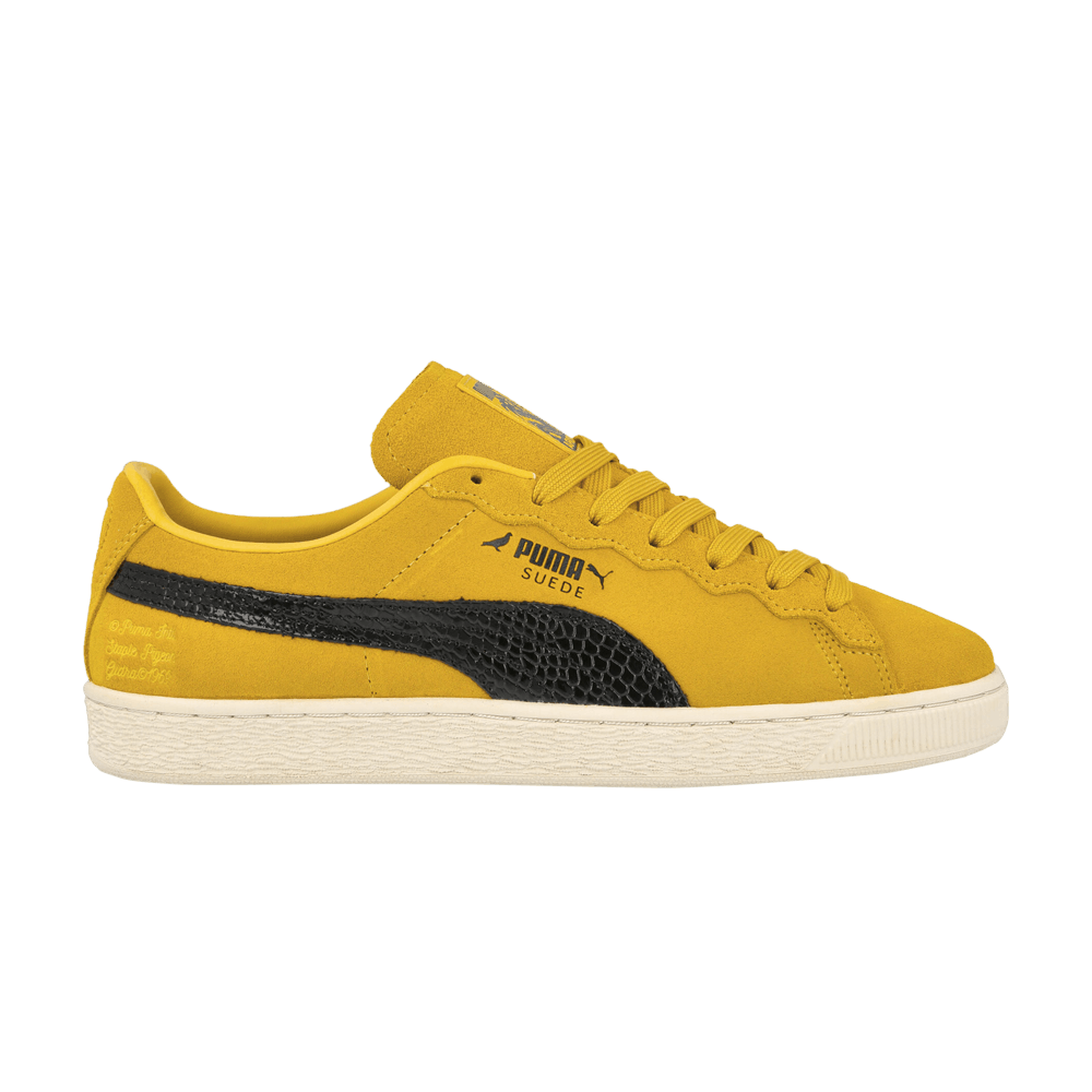 Pre-owned Puma Jeff Staple X Suede 'gidra' In Yellow