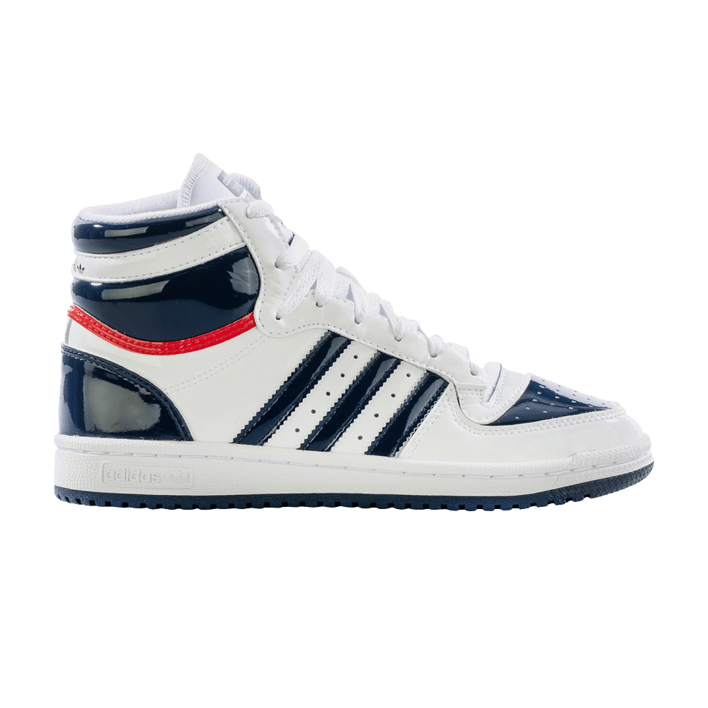 Buy Adidas Top Ten Hi J 'Collegiate Burgundy' - EF7340 | GOAT