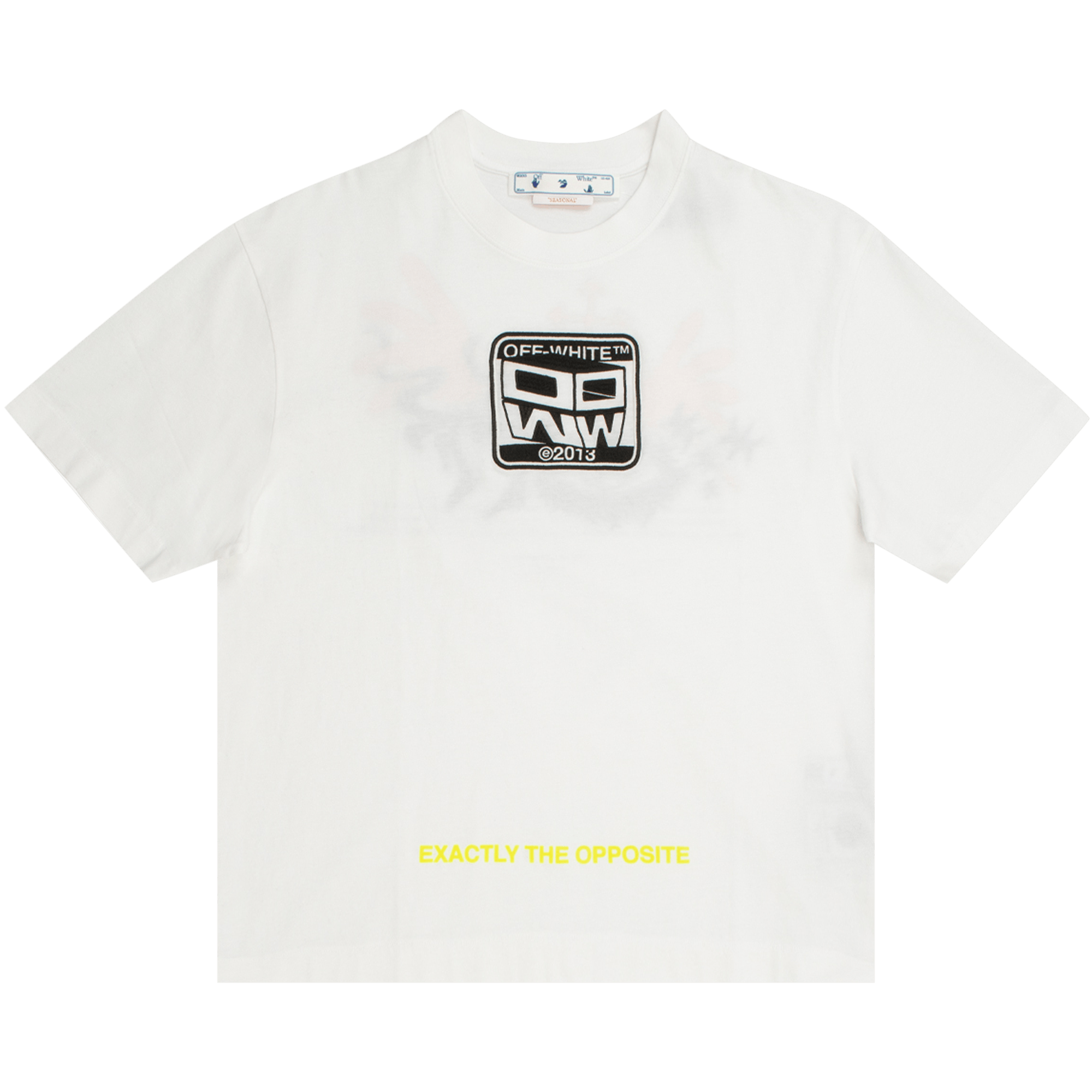Off-White Wizard Eye Over Skate Short-Sleeve Tee 'White/Black'