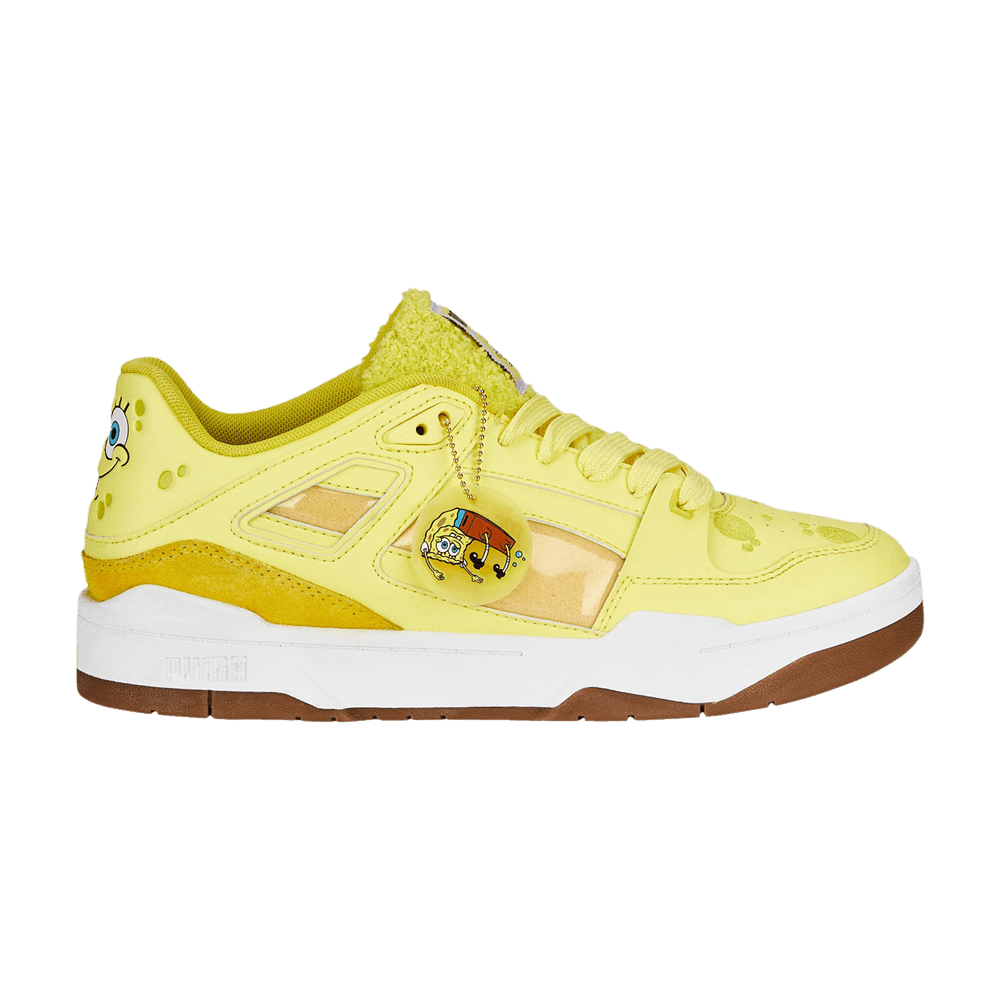 Pre-owned Puma Spongebob Squarepants X Slipstream 'spongebob' In Yellow