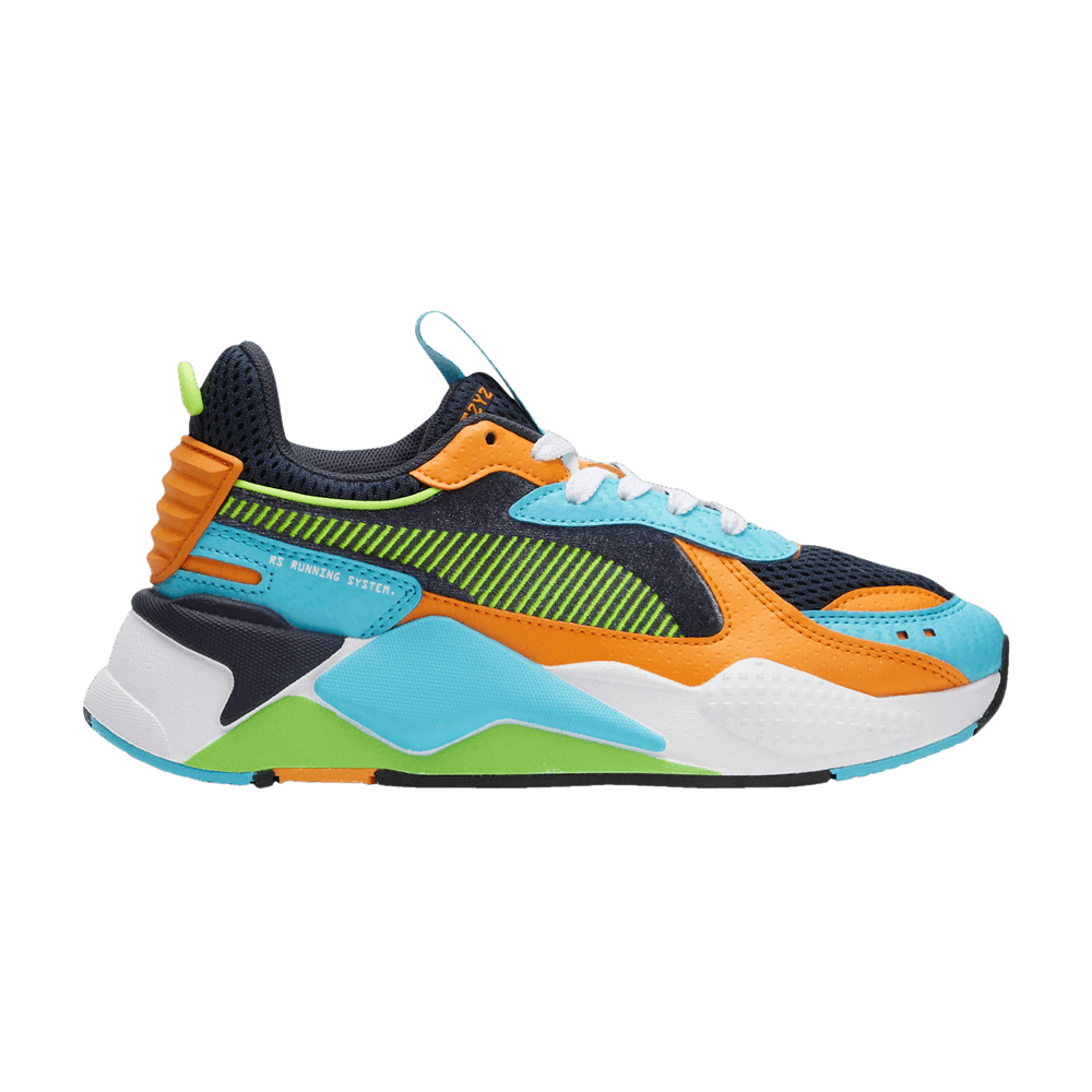 Pre-owned Puma Rs-x Jr 'arcade' In Blue