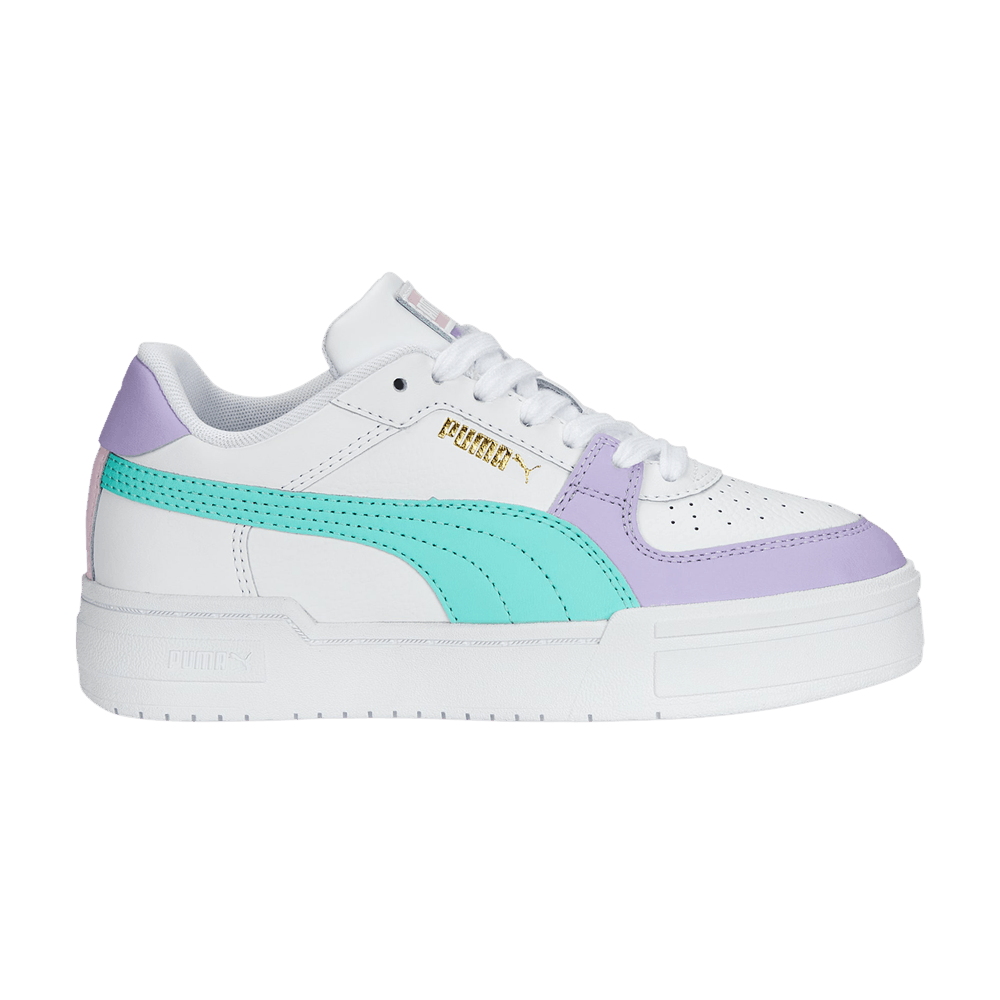Pre-owned Puma Ca Pro Jr 'block - White Vivid Violet'