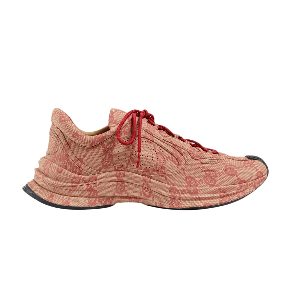 Gucci Run Sneaker 'Beige Hibiscus Monogram'