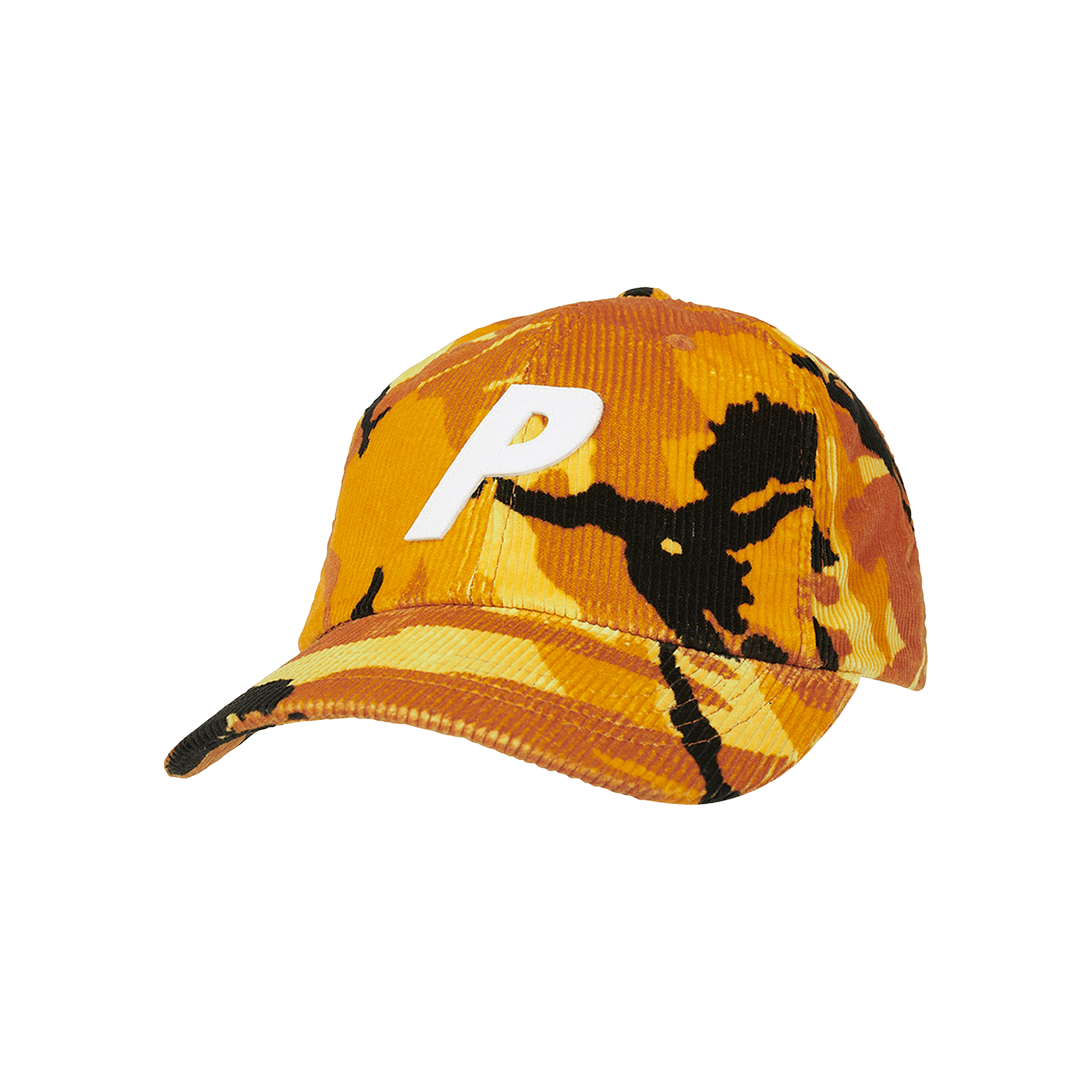 Palace Corduroy P 6-Panel 'Orange DPM Camo'
