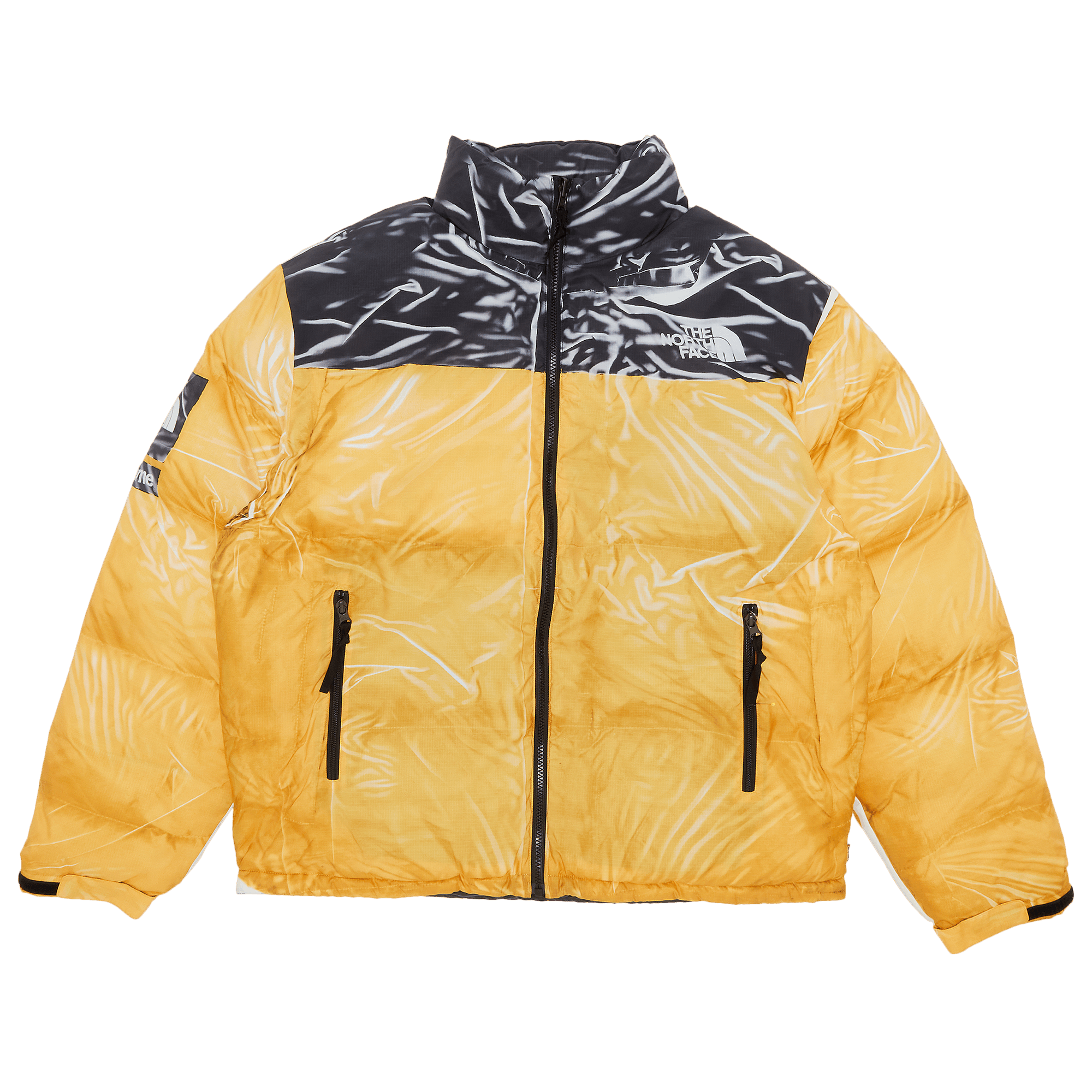 Supreme x The North Face Printed Nuptse Jacket 'Yellow'
