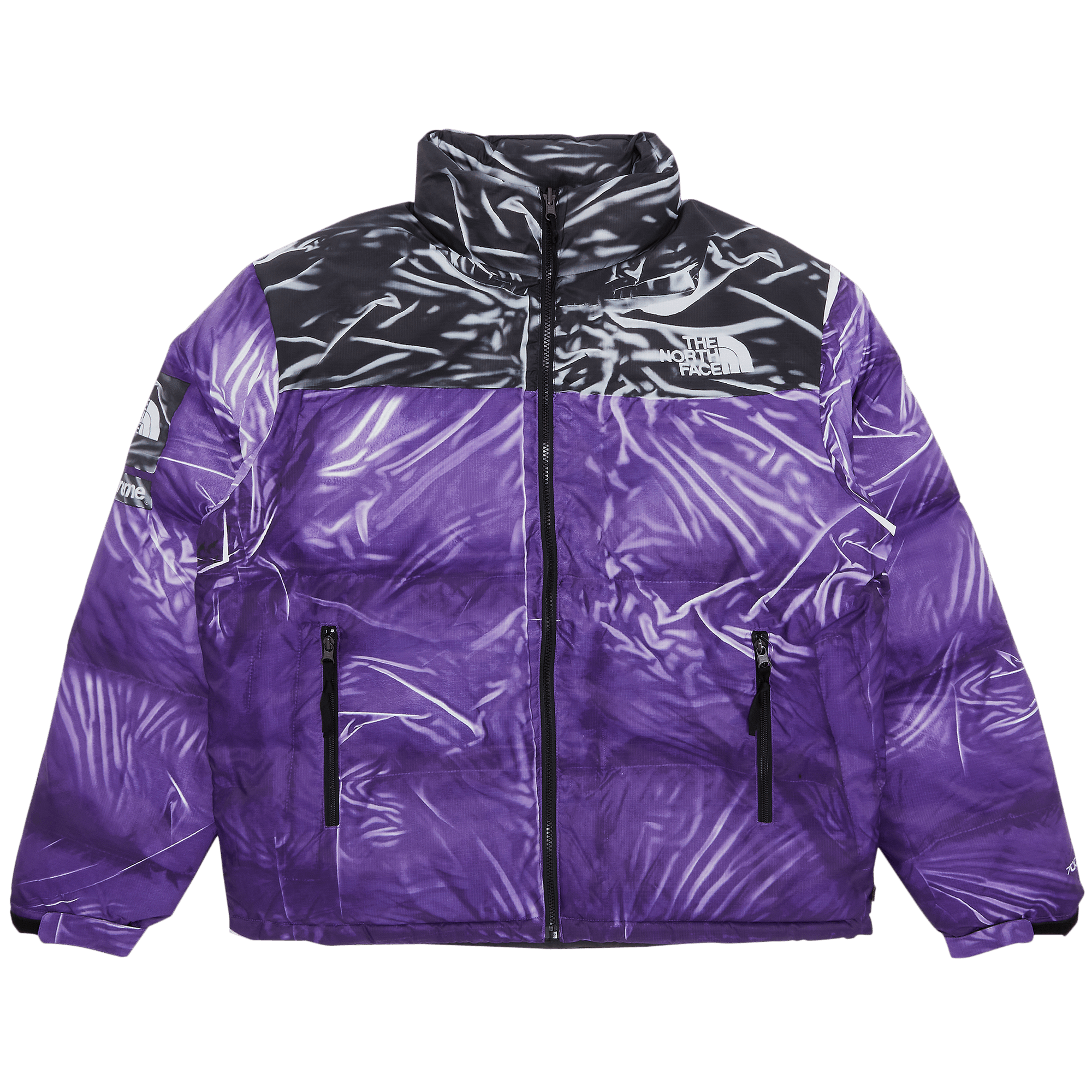 Supreme x The North Face Printed Nuptse Jacket 'Purple'