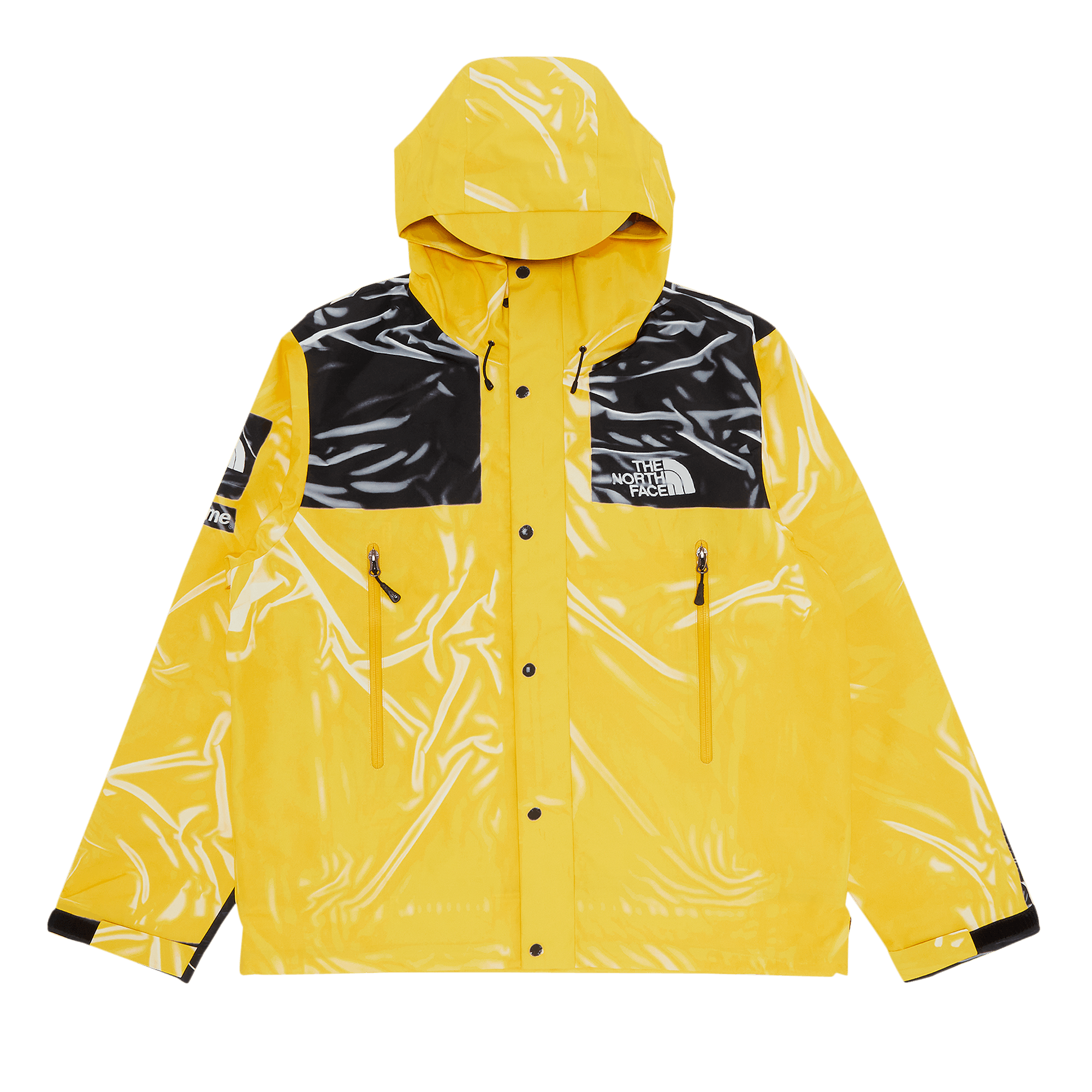 Supreme x The North Face Printed Taped Seam Shell Jacket 'Yellow'