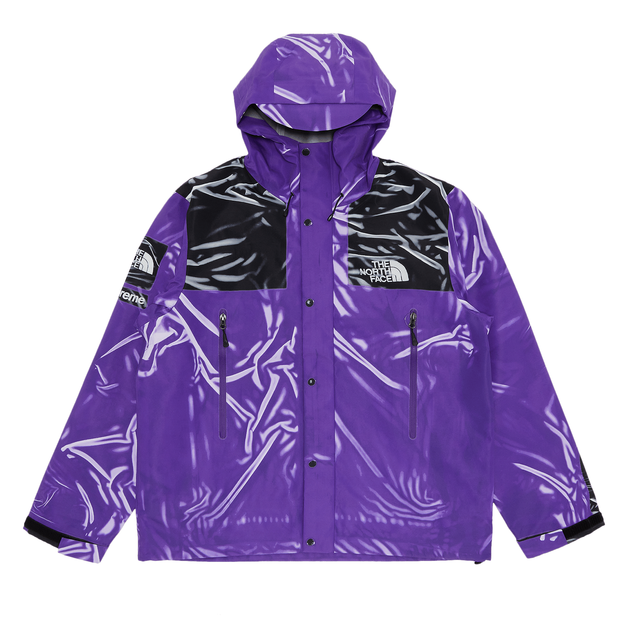 Supreme x The North Face Printed Taped Seam Shell Jacket 'Purple'