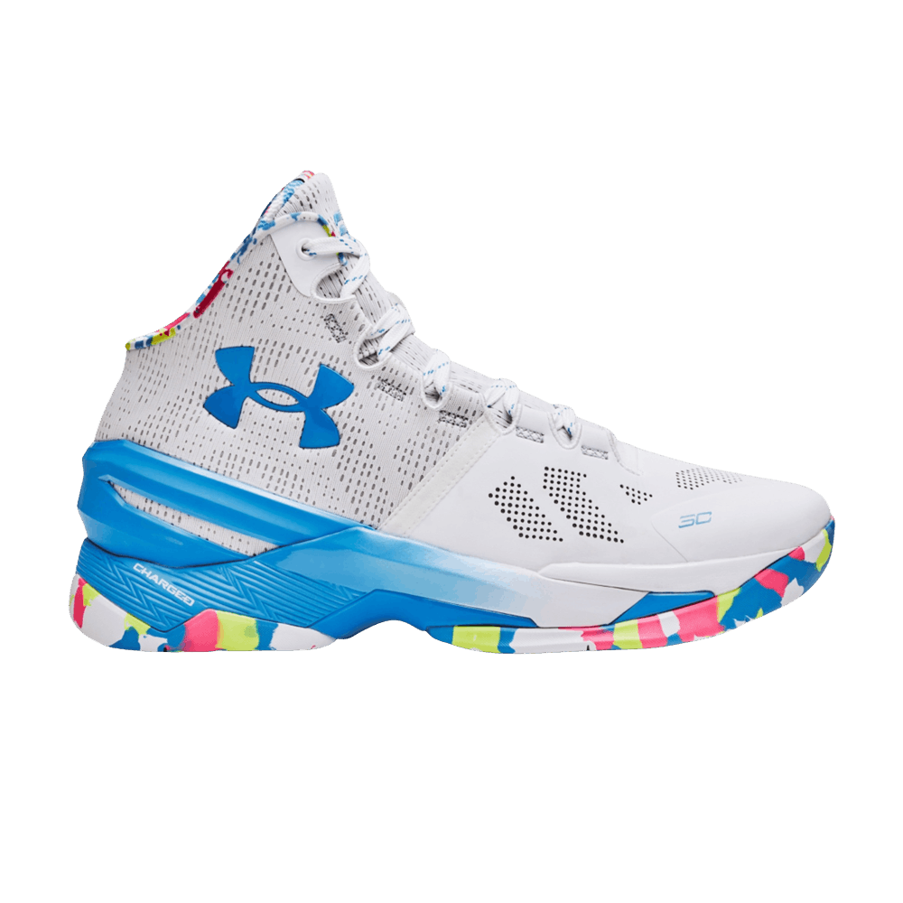 Pre-owned Under Armour Curry 2 Retro 'splash Party' 2023 In White