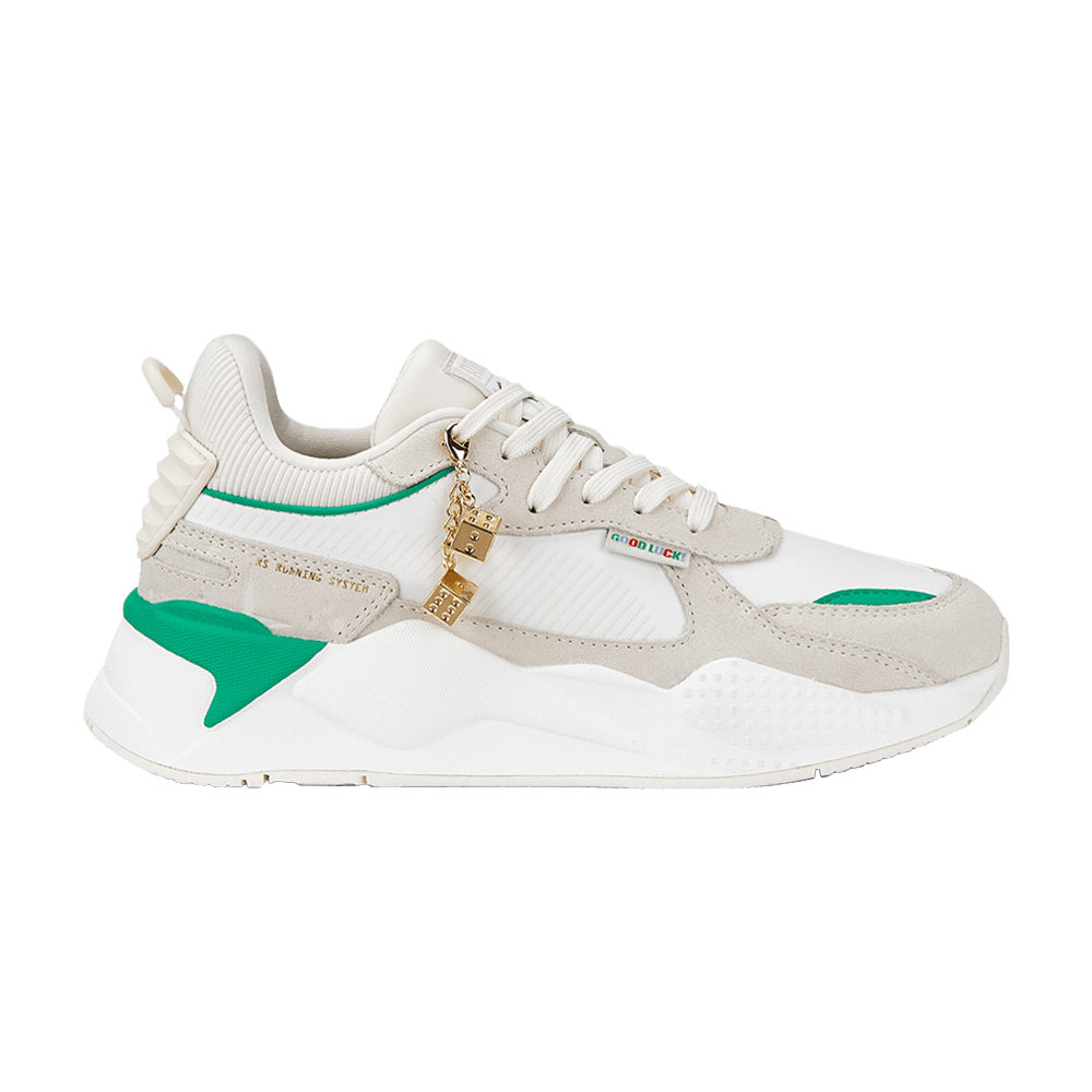 Pre-owned Puma Wmns Rs-x 'lucky Charm' In White